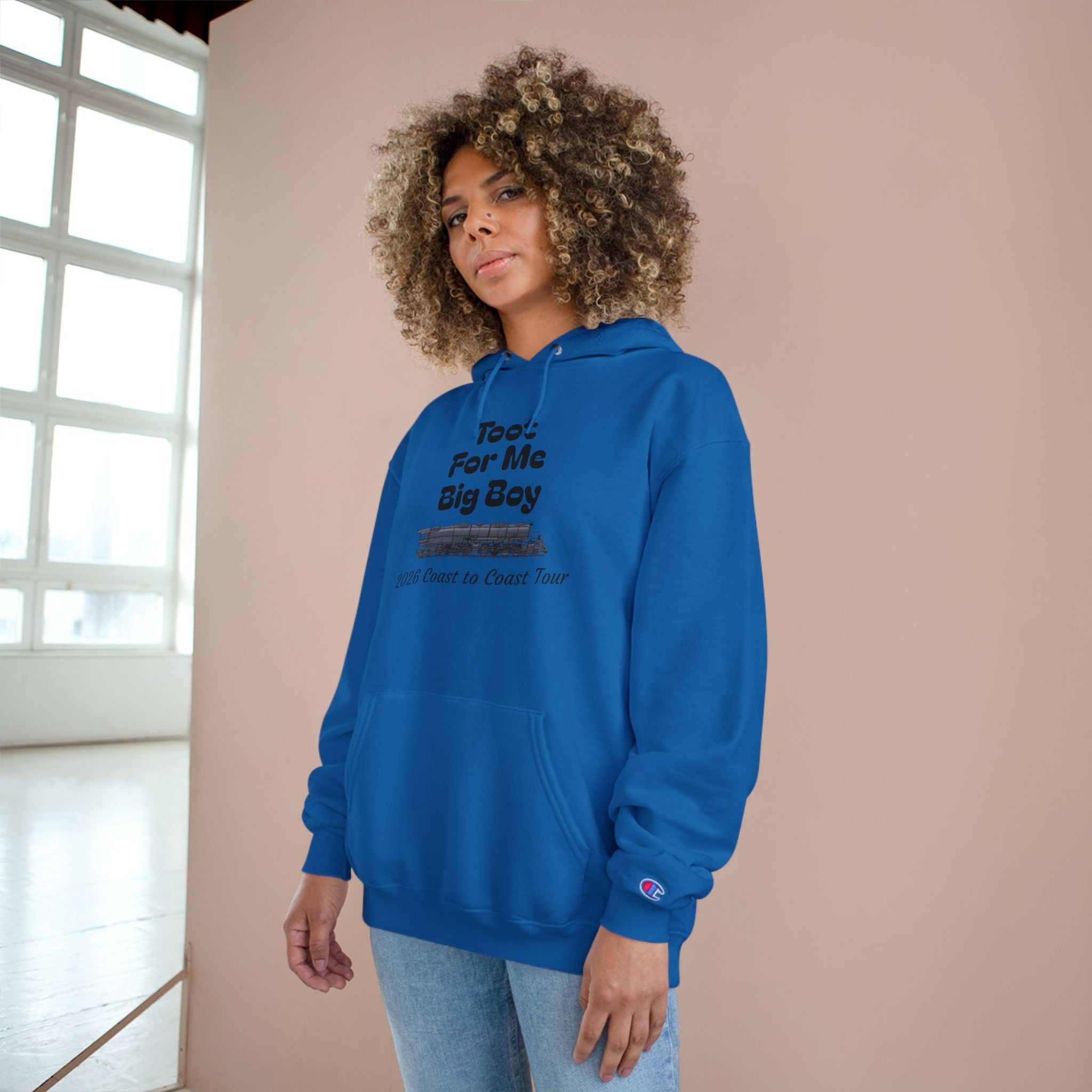 Toot For Me Big Boy Hoodie — Vintage Train Tour Pullover