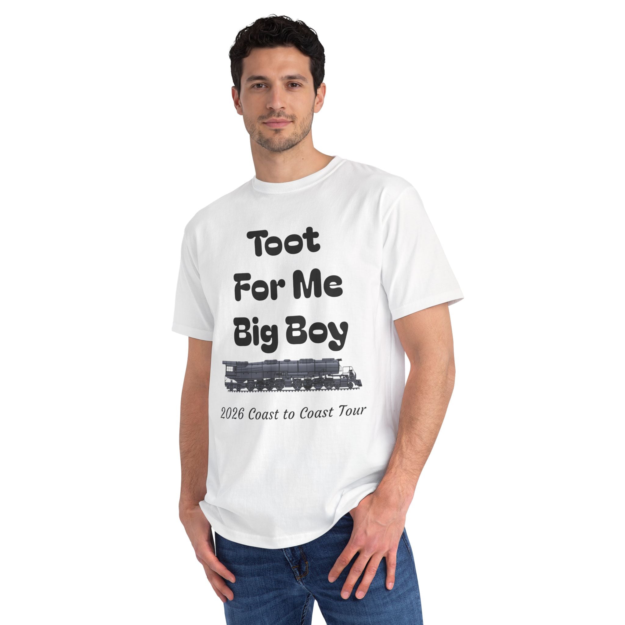 Toot For Me Big Boy Tour T-Shirt — Vintage Train 2026 Coast to Coast Tee