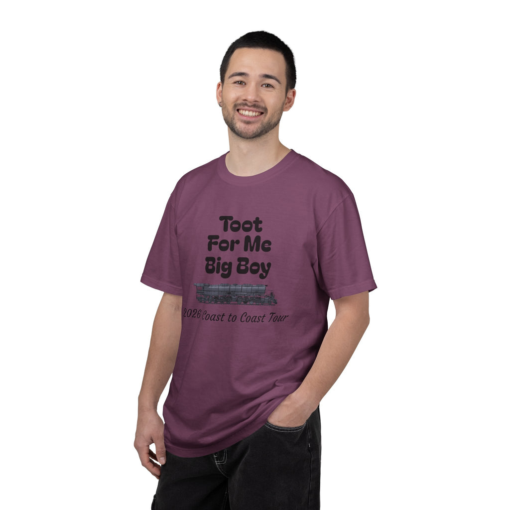 Toot For Me Big Boy Tour T-Shirt — 2026 Coast to Coast Train Tour Tee