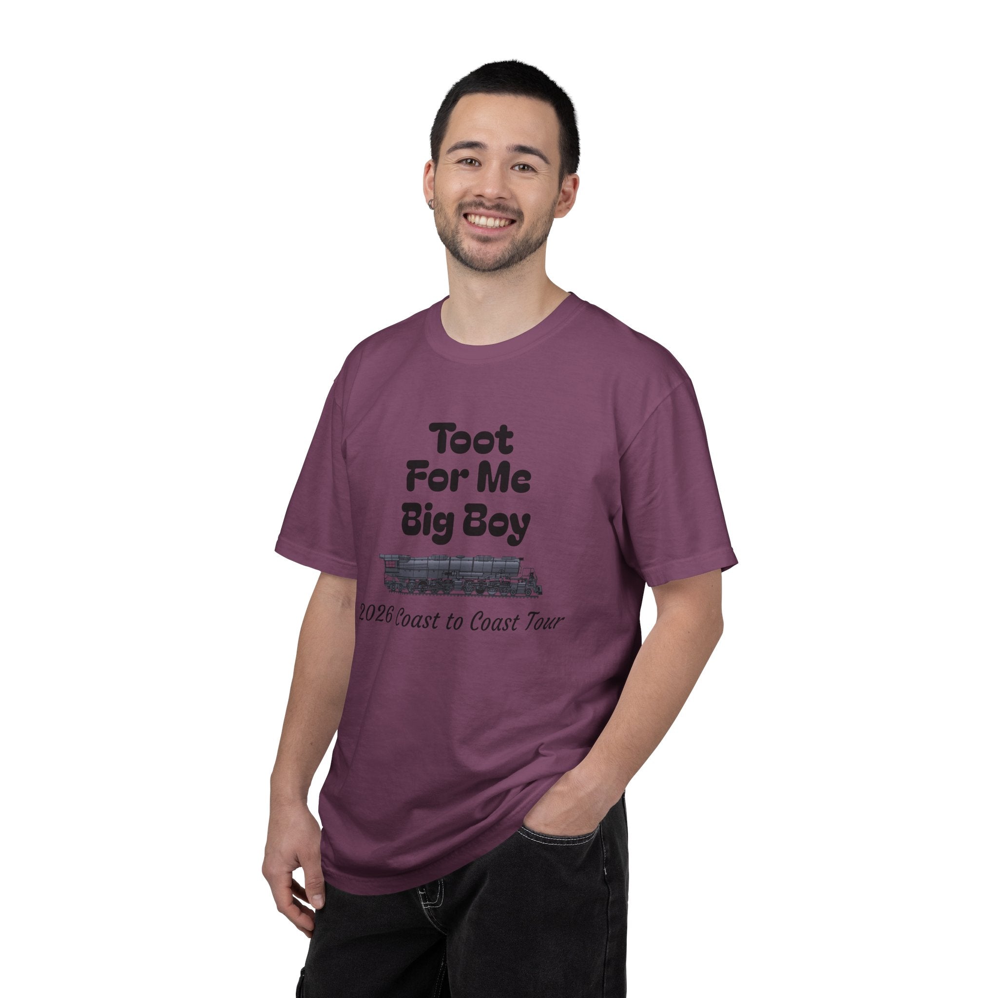 Toot For Me Big Boy Tour T-Shirt — 2026 Coast to Coast Train Tour Tee