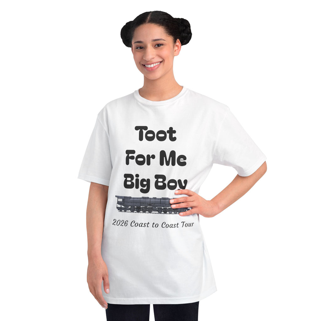 Toot For Me Big Boy Tour T-Shirt — Vintage Train 2026 Coast to Coast Tee