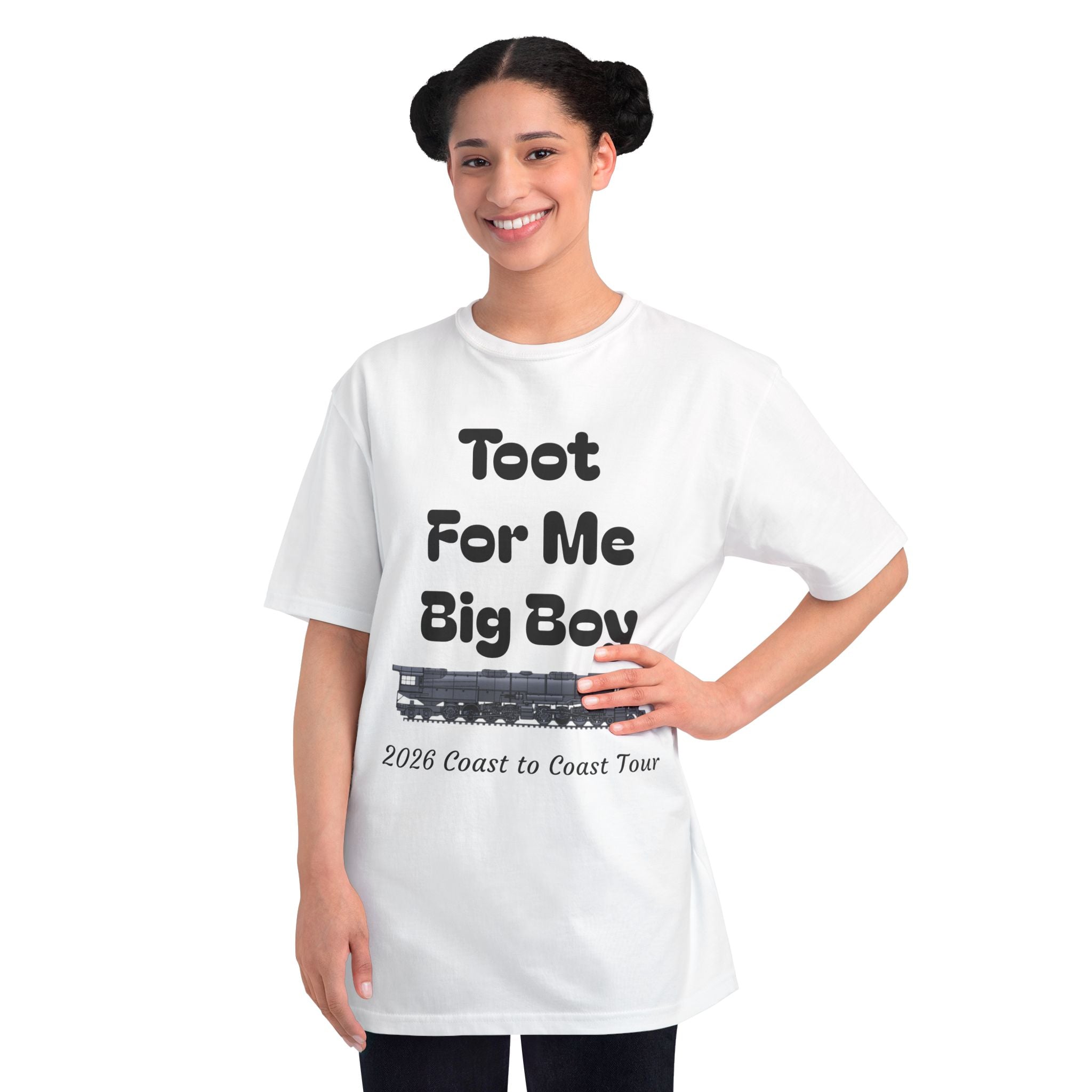 Toot For Me Big Boy Tour T-Shirt — Vintage Train 2026 Coast to Coast Tee