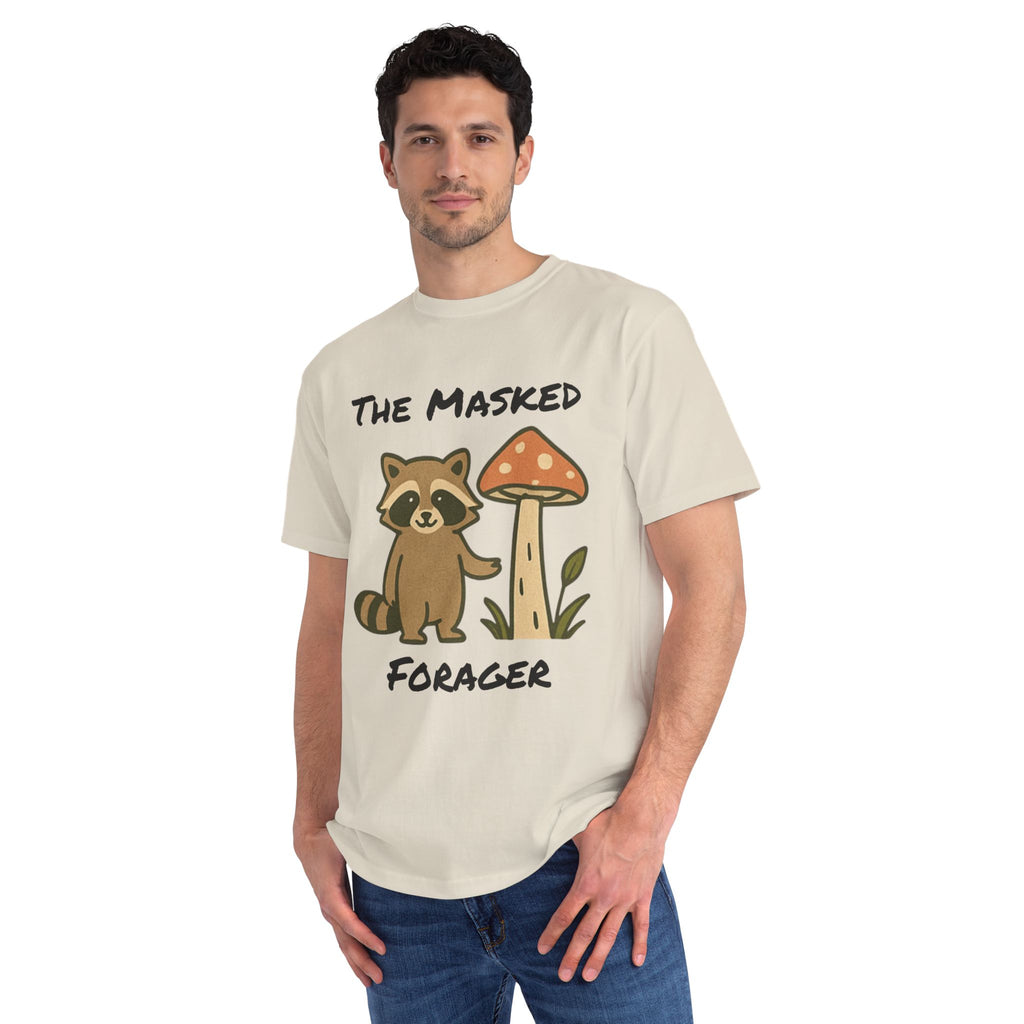 T-Shirt — The Masked Forager Raccoon Tee