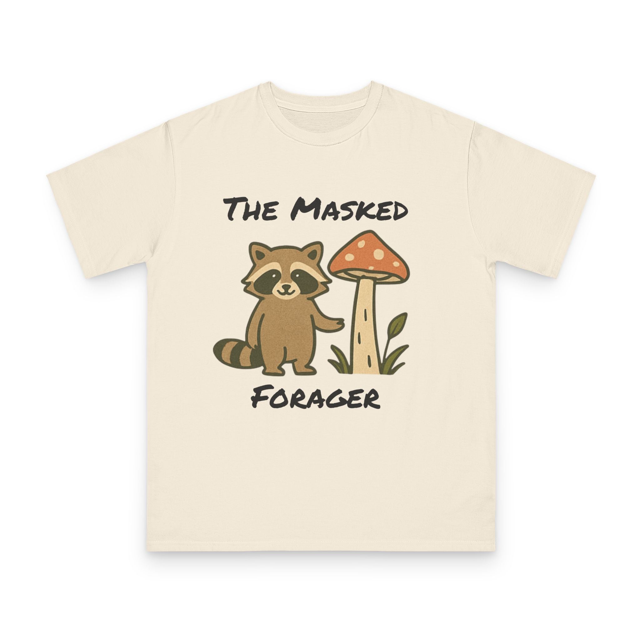 T-Shirt — The Masked Forager Raccoon Tee