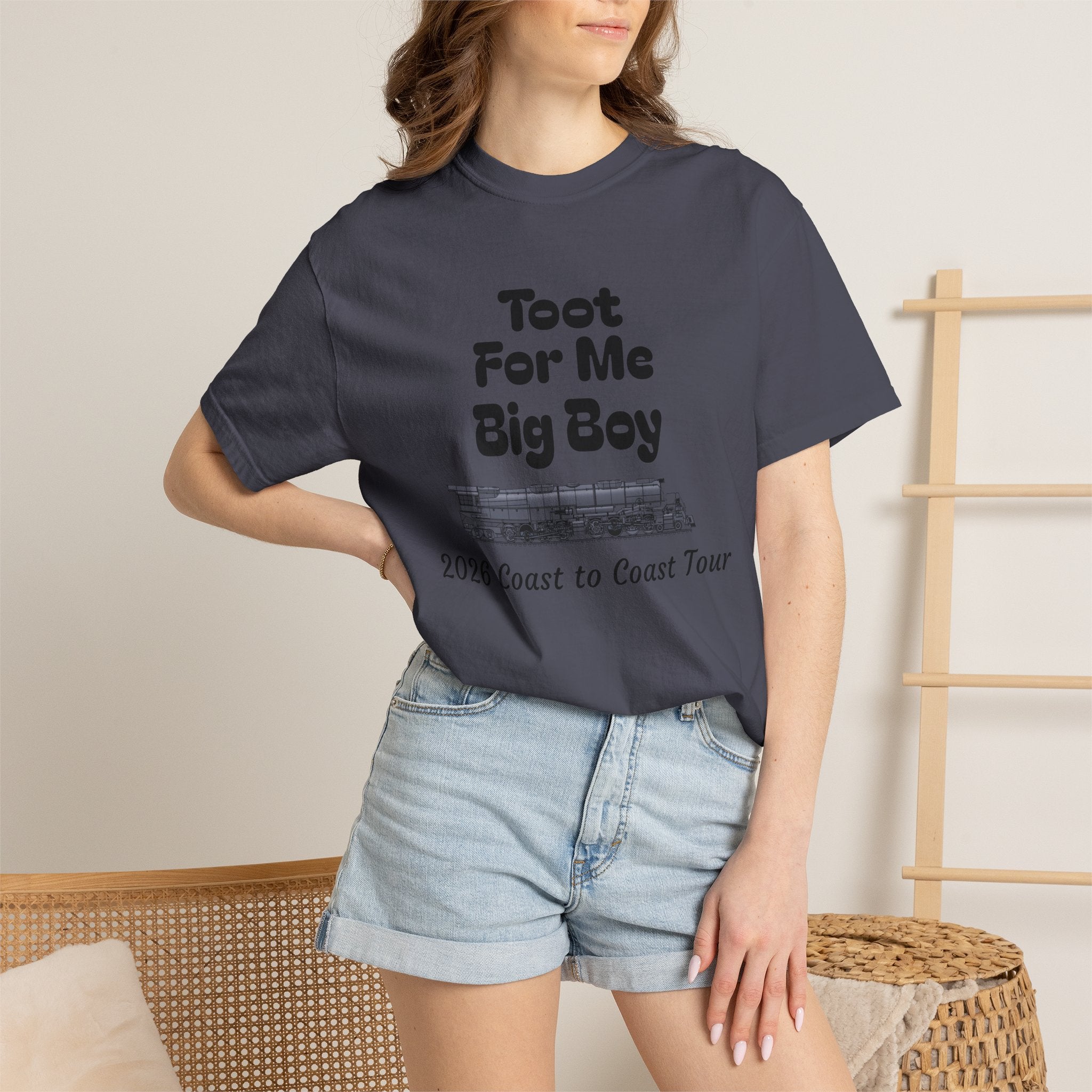Toot For Me Big Boy Tour T-Shirt — 2026 Coast to Coast Train Tour Tee
