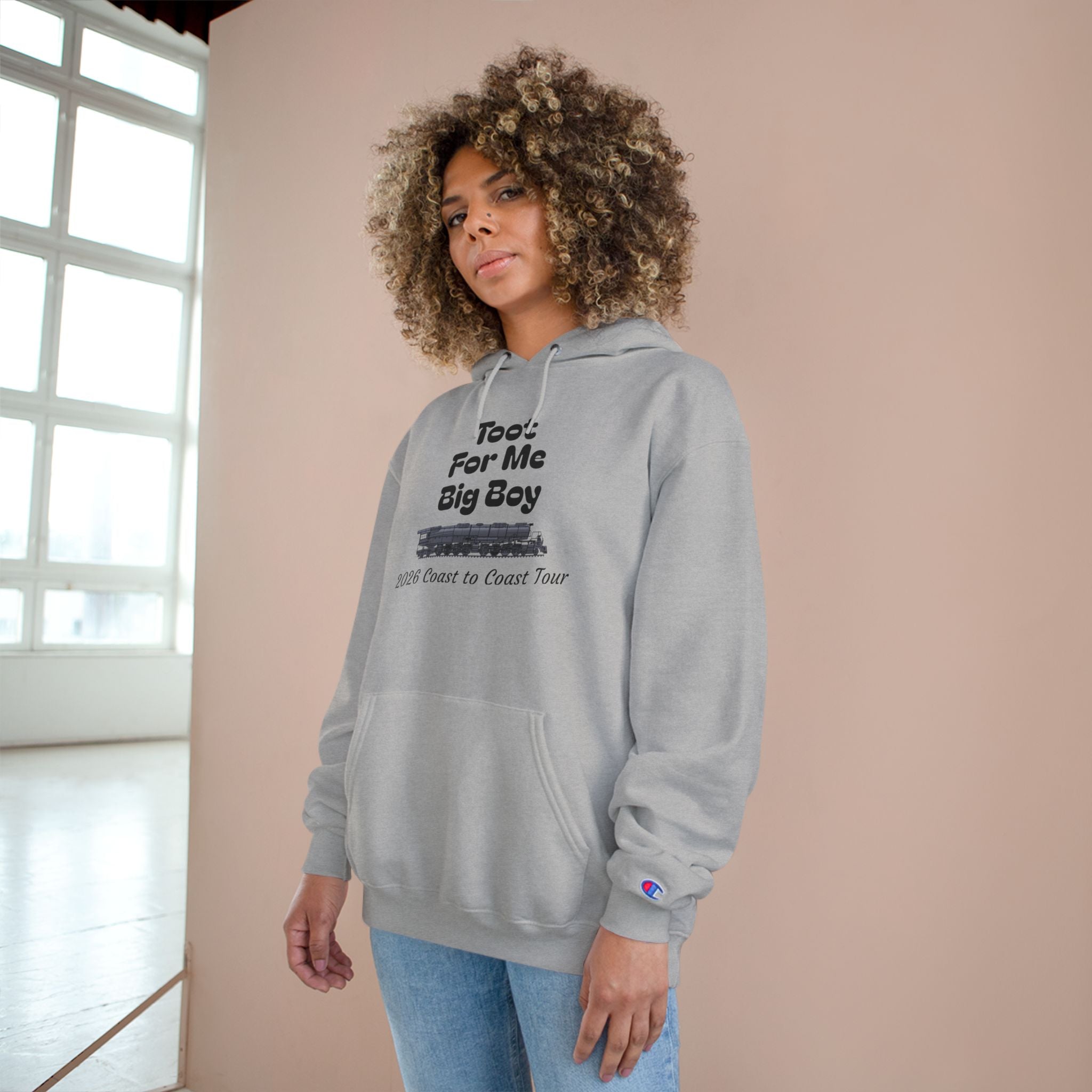 Toot For Me Big Boy Hoodie — Vintage Train Tour Pullover