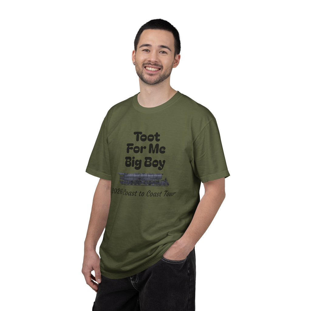 Toot For Me Big Boy Tour T-Shirt — 2026 Coast to Coast Train Tour Tee