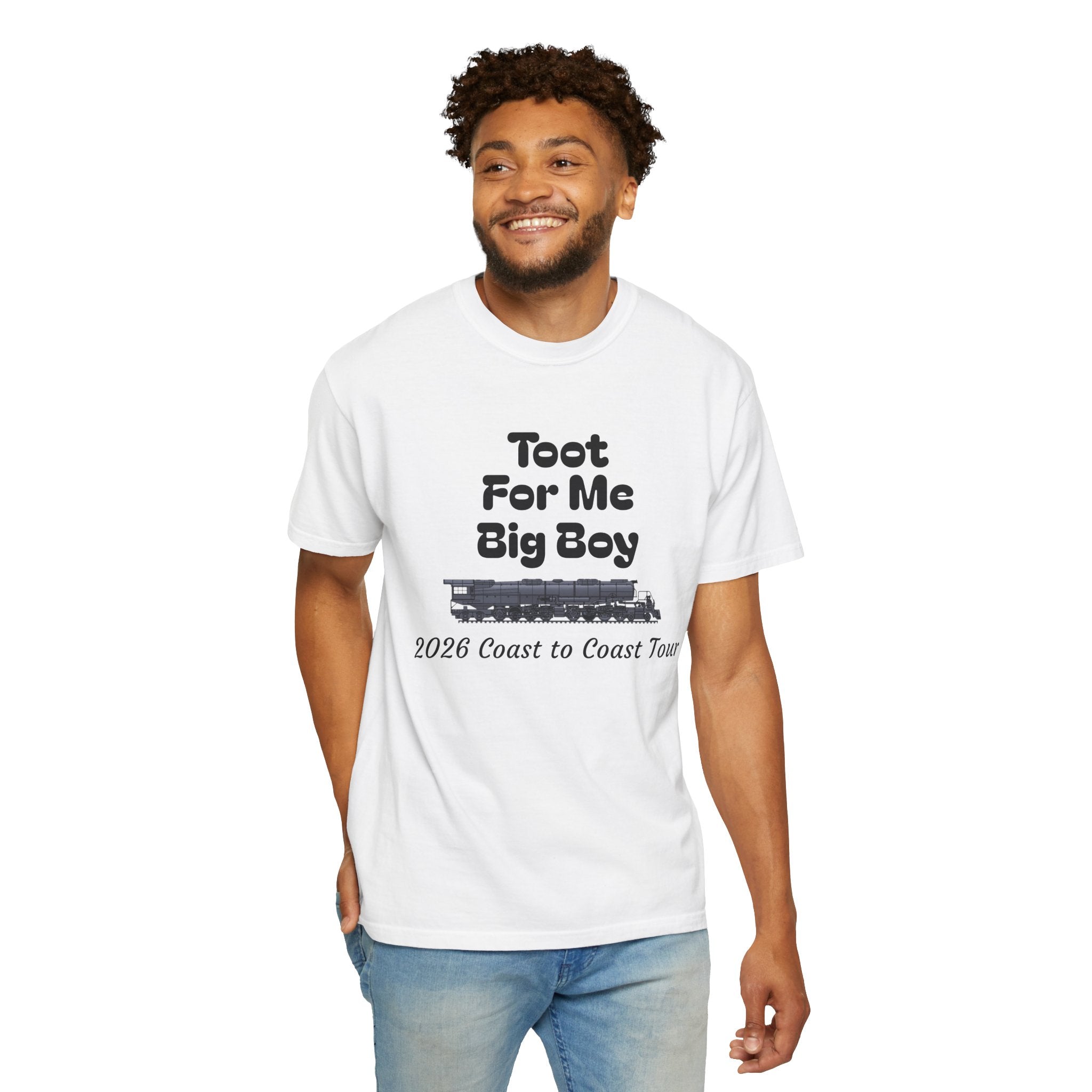 Toot For Me Big Boy Tour T-Shirt — 2026 Coast to Coast Train Tour Tee