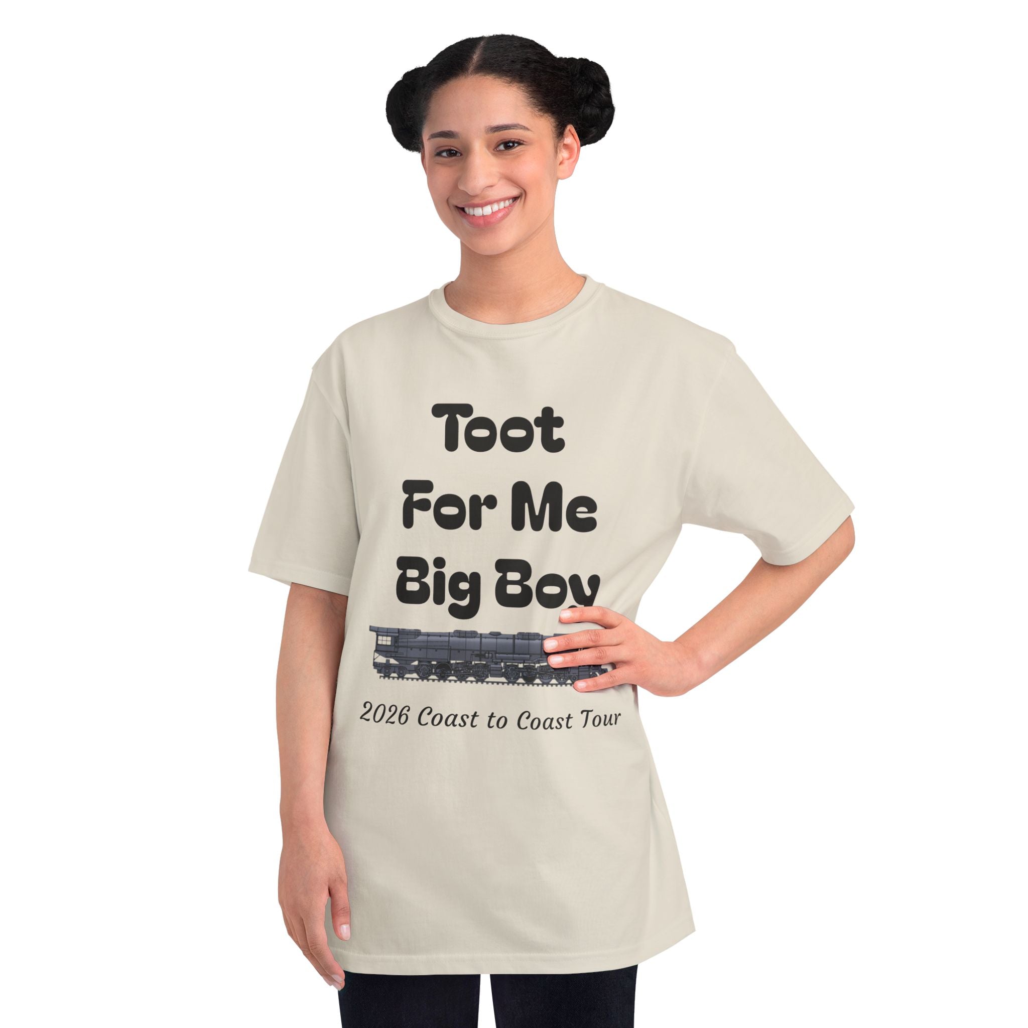 Toot For Me Big Boy Tour T-Shirt — Vintage Train 2026 Coast to Coast Tee