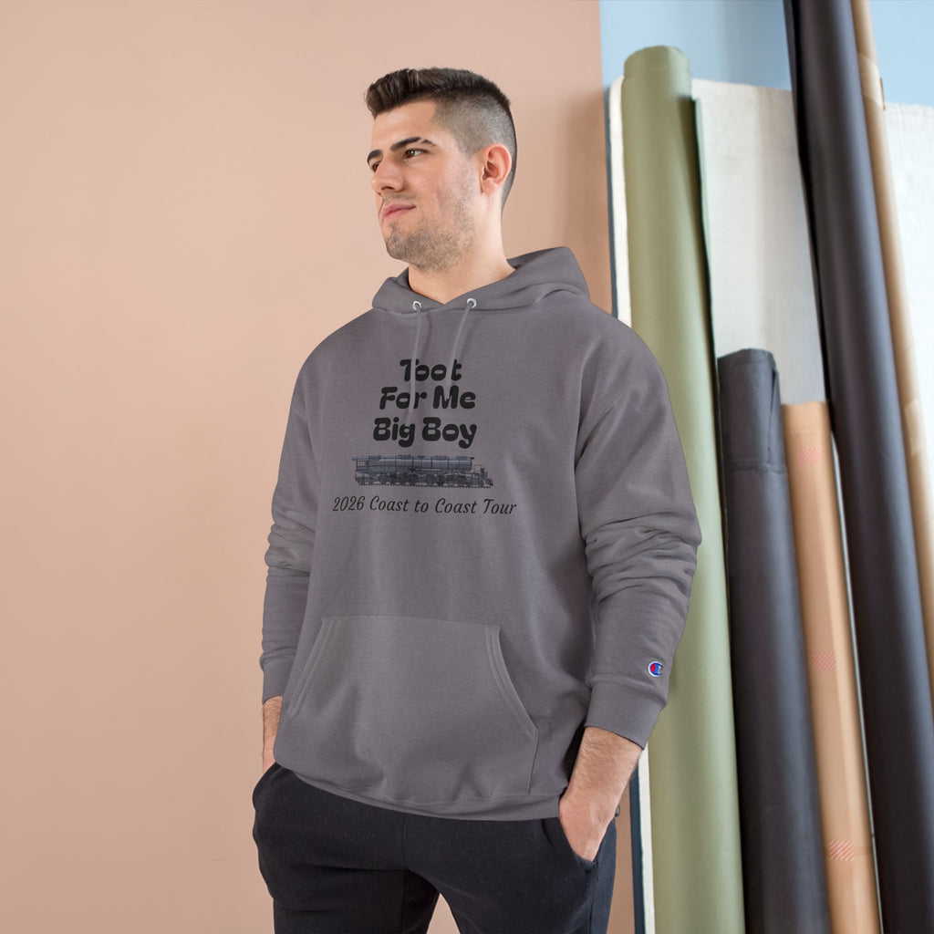 Toot For Me Big Boy Hoodie — Vintage Train Tour Pullover