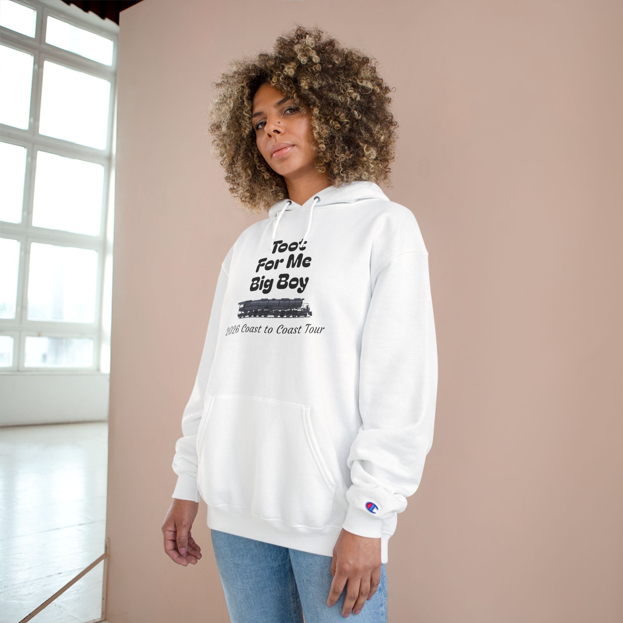 Toot For Me Big Boy Hoodie — Vintage Train Tour Pullover