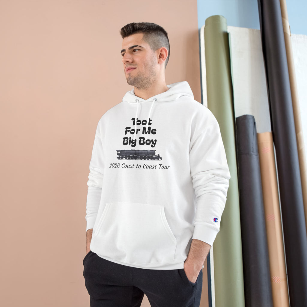 Toot For Me Big Boy Hoodie — Vintage Train Tour Pullover
