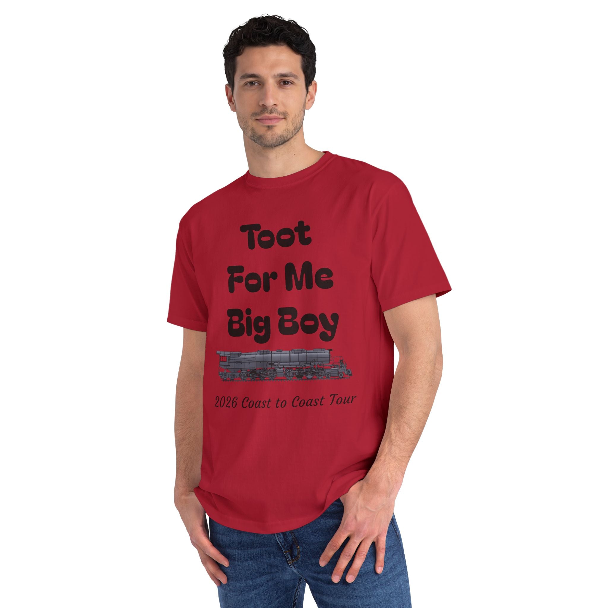 Toot For Me Big Boy Tour T-Shirt — Vintage Train 2026 Coast to Coast Tee
