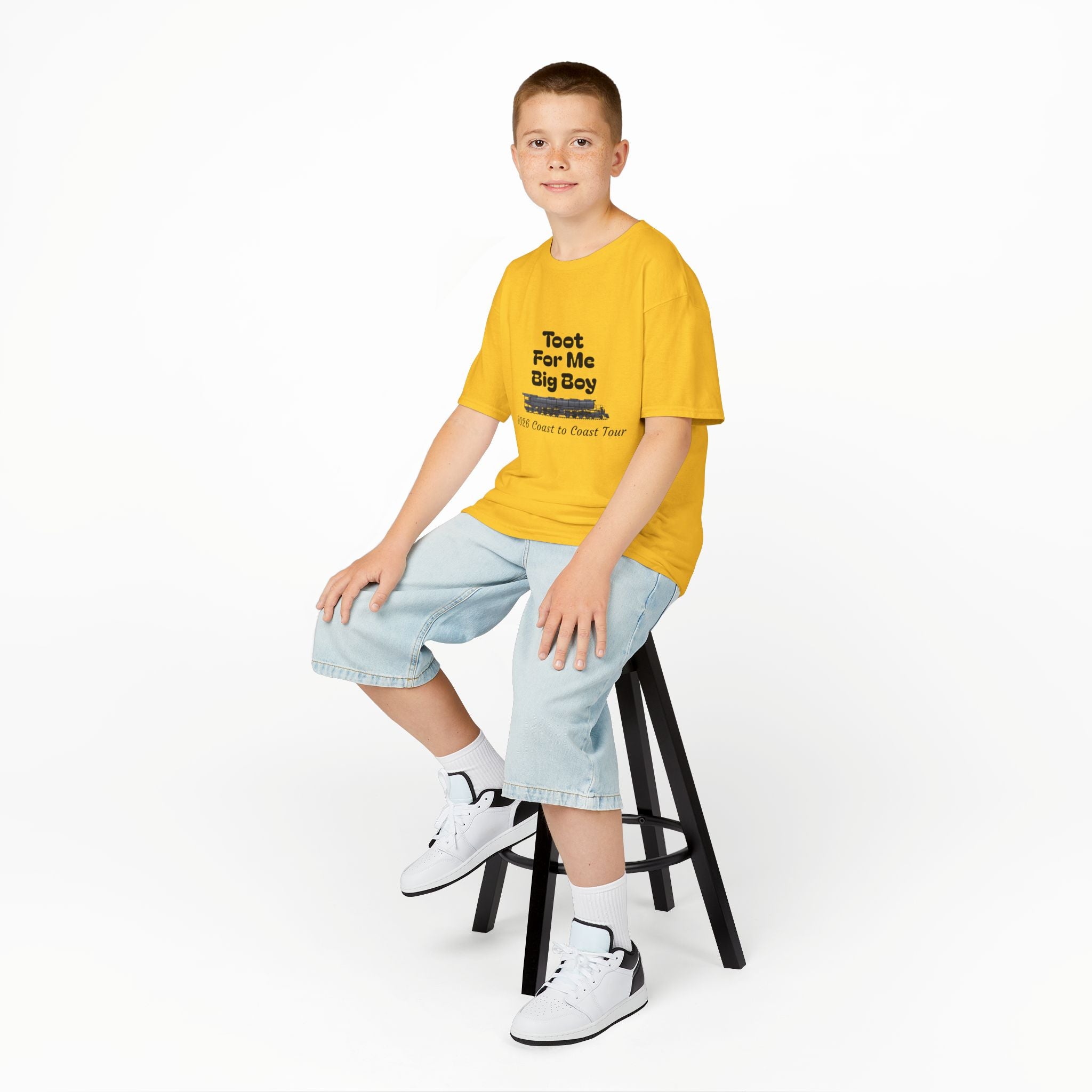 Kids Tee — “Toot For Me Big Boy” 2026 Coast to Coast Tour Graphic Shirt