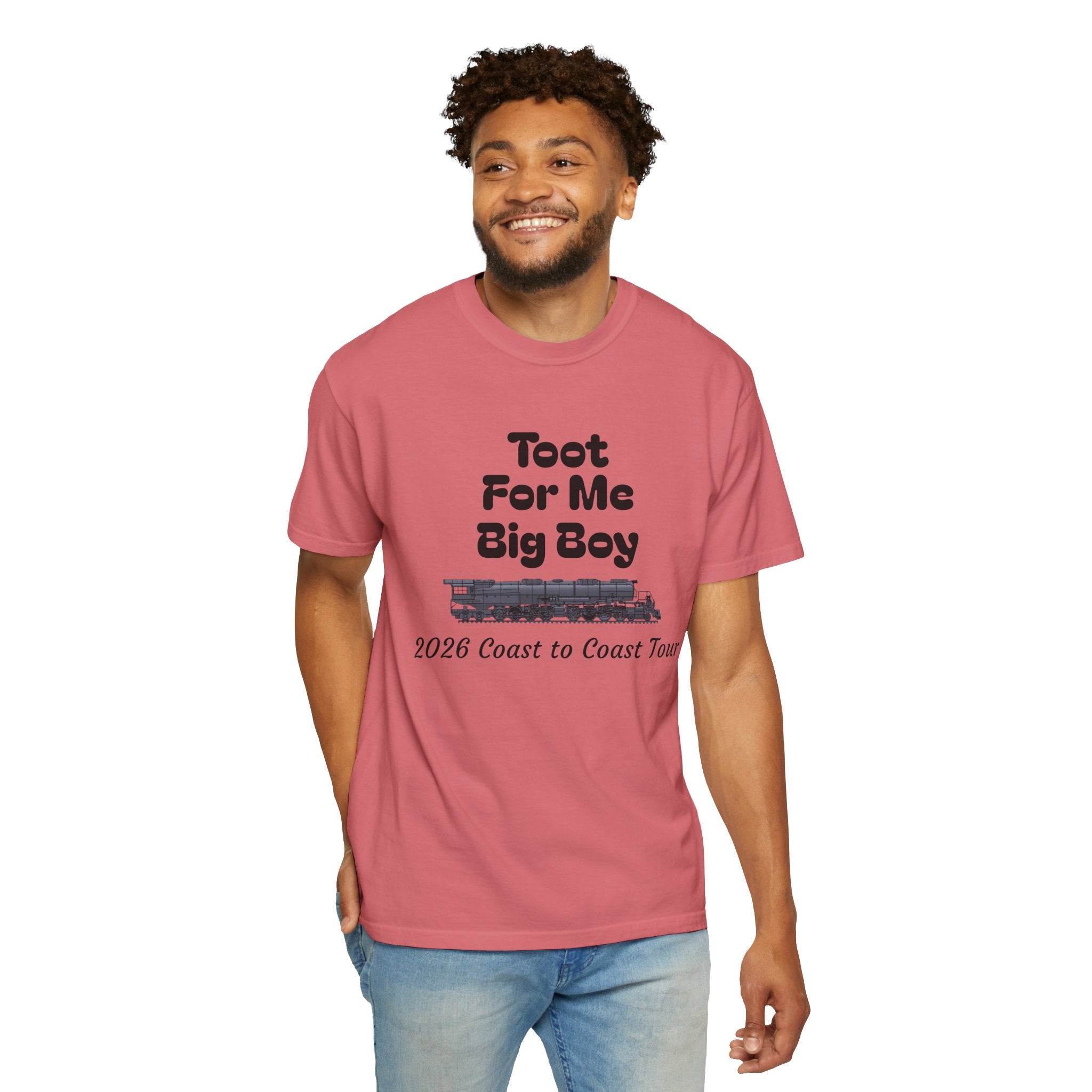 Toot For Me Big Boy Tour T-Shirt — 2026 Coast to Coast Train Tour Tee