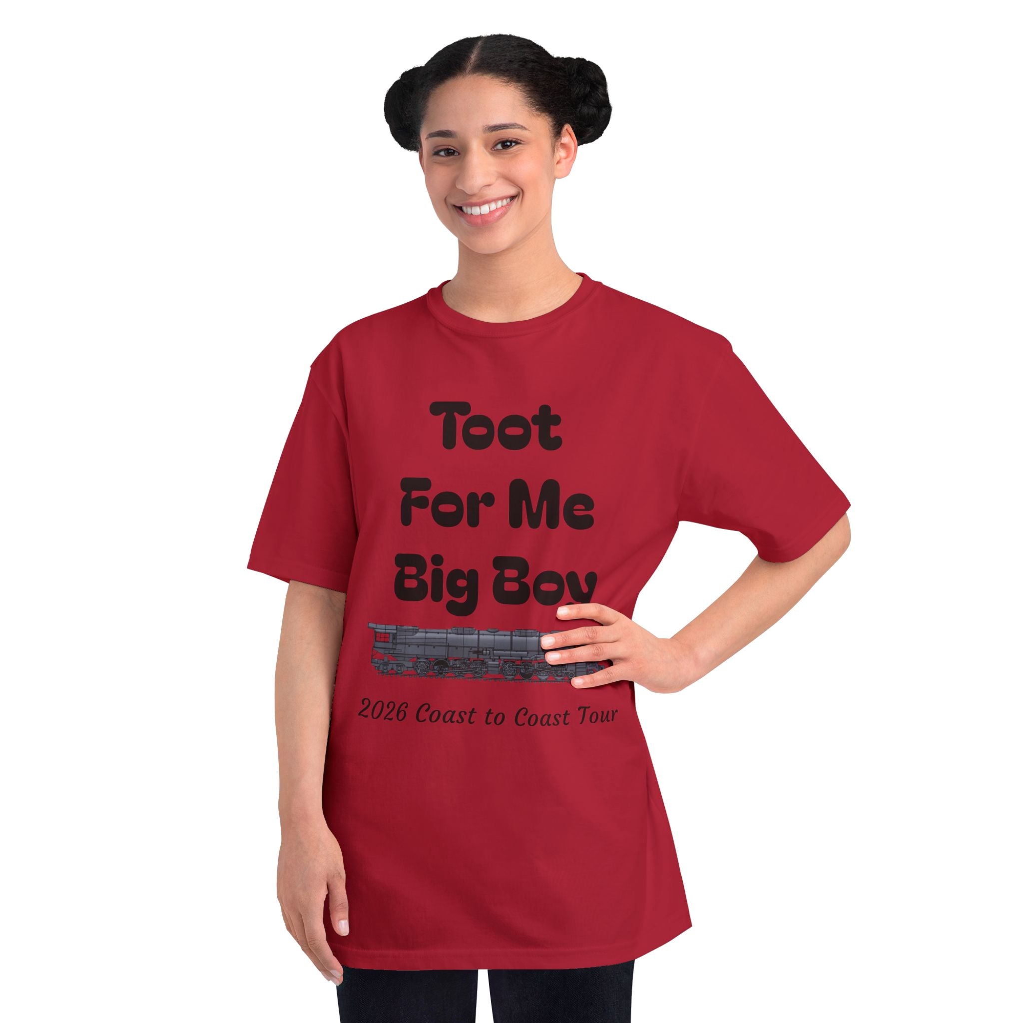 Toot For Me Big Boy Tour T-Shirt — Vintage Train 2026 Coast to Coast Tee