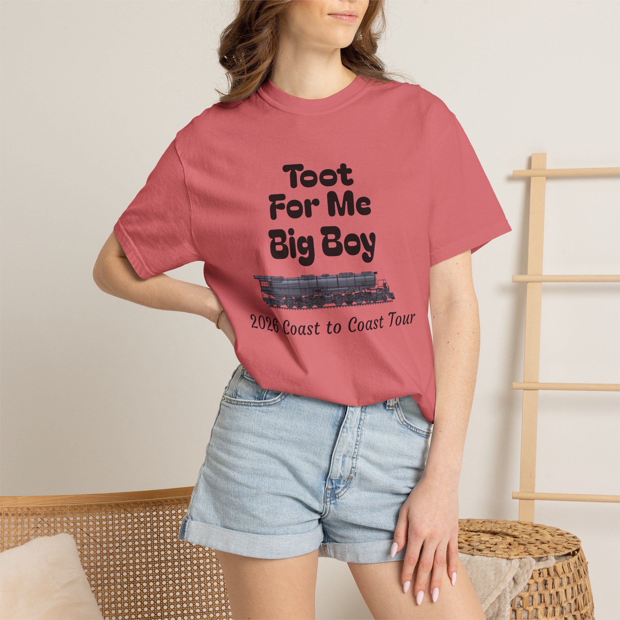 Toot For Me Big Boy Tour T-Shirt — 2026 Coast to Coast Train Tour Tee