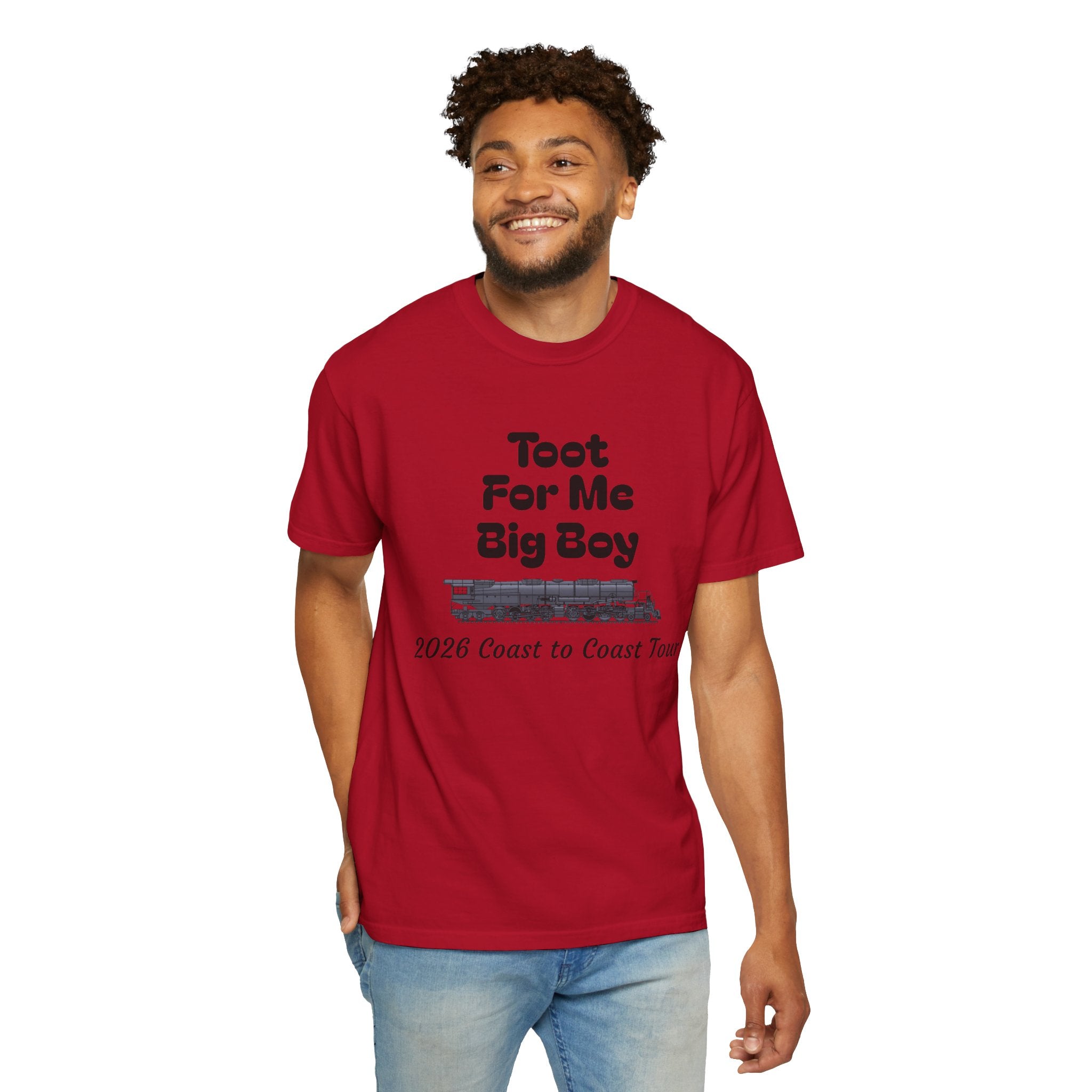 Toot For Me Big Boy Tour T-Shirt — 2026 Coast to Coast Train Tour Tee