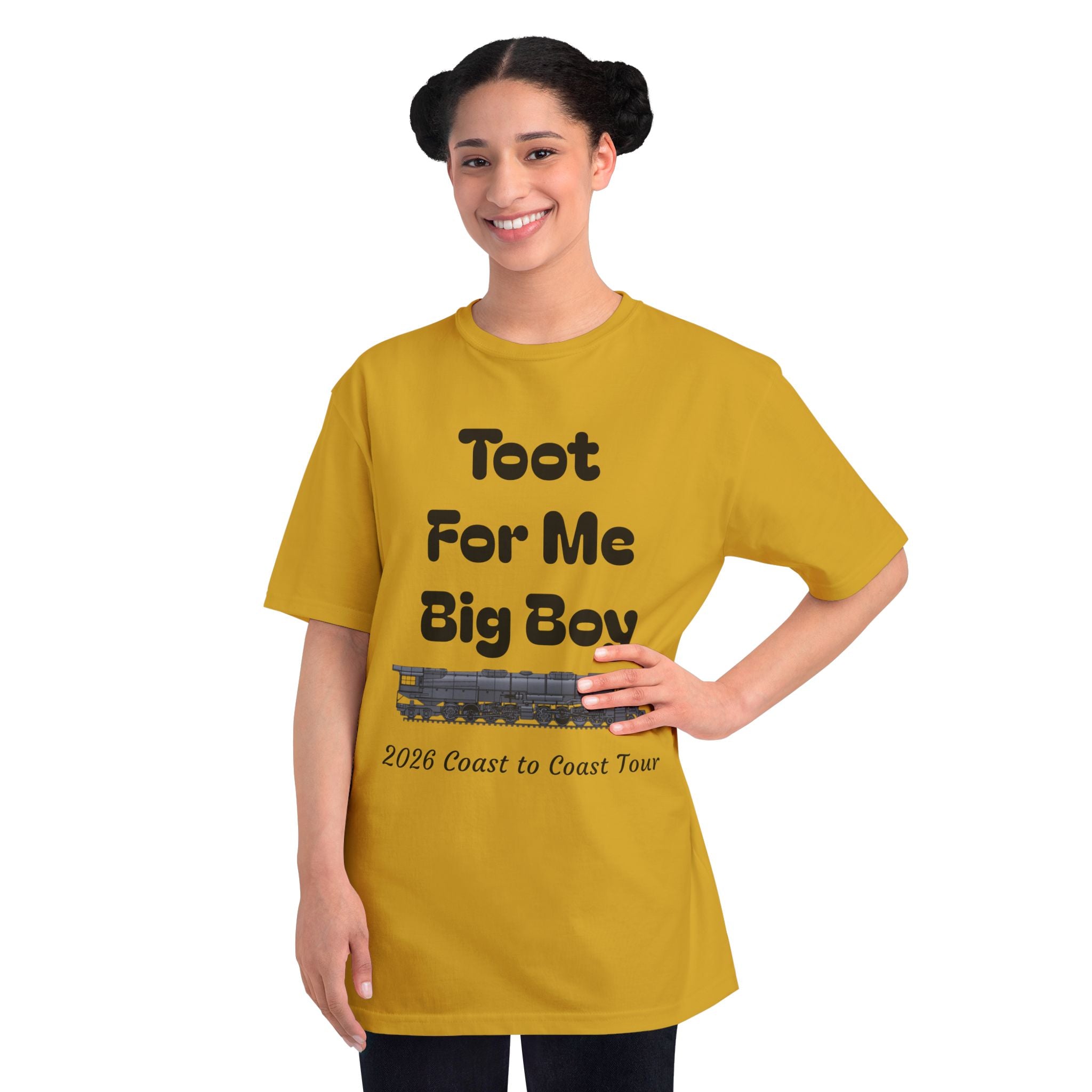 Toot For Me Big Boy Tour T-Shirt — Vintage Train 2026 Coast to Coast Tee