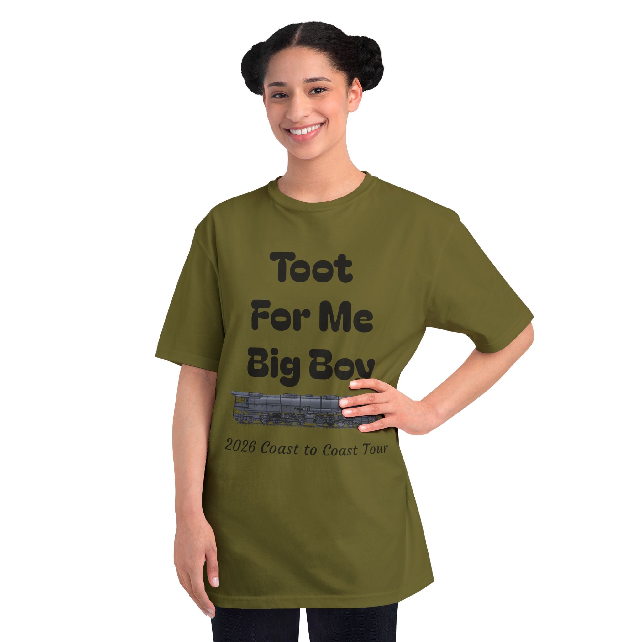 Toot For Me Big Boy Tour T-Shirt — Vintage Train 2026 Coast to Coast Tee