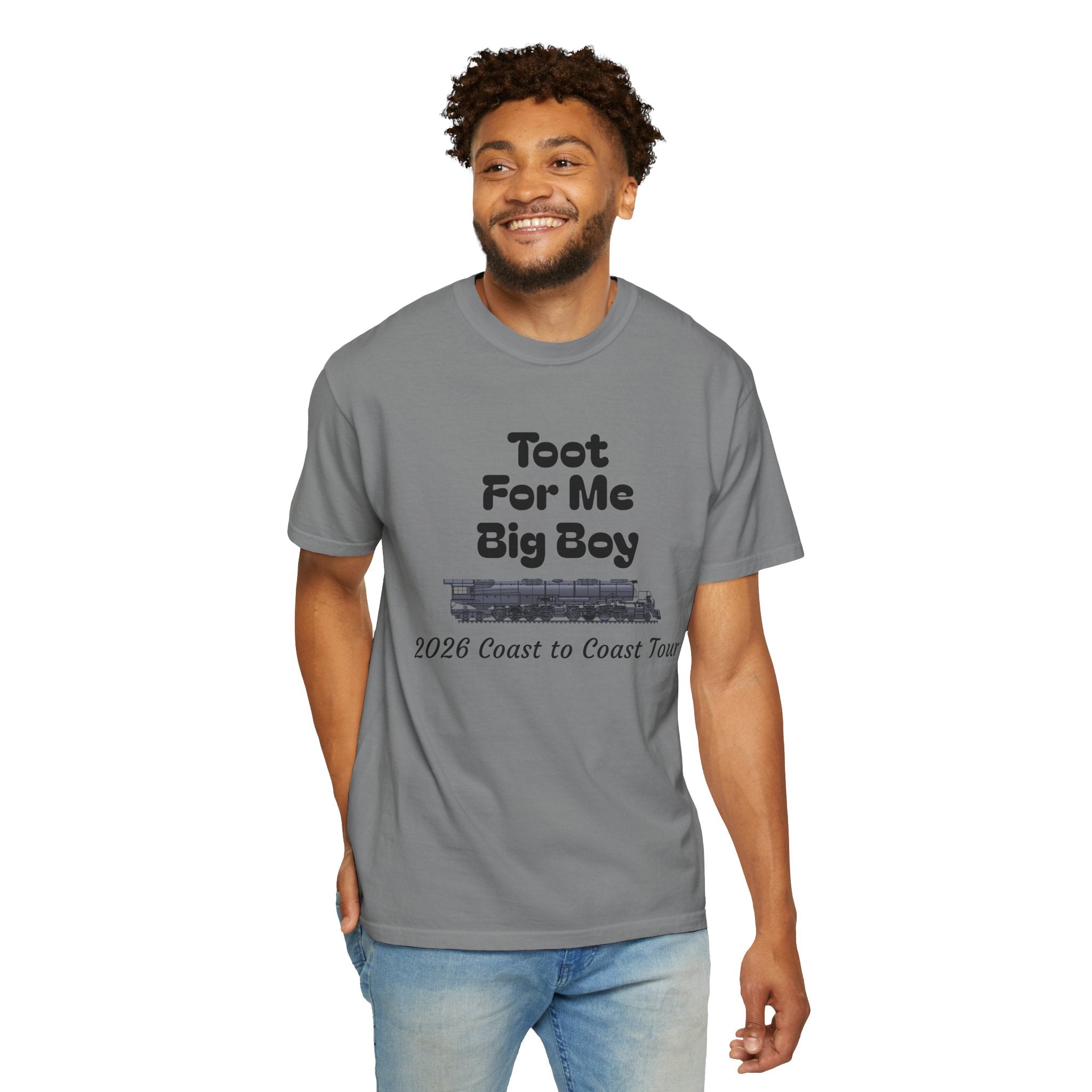 Toot For Me Big Boy Tour T-Shirt — 2026 Coast to Coast Train Tour Tee