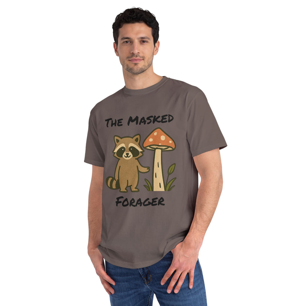 T-Shirt — The Masked Forager Raccoon Tee