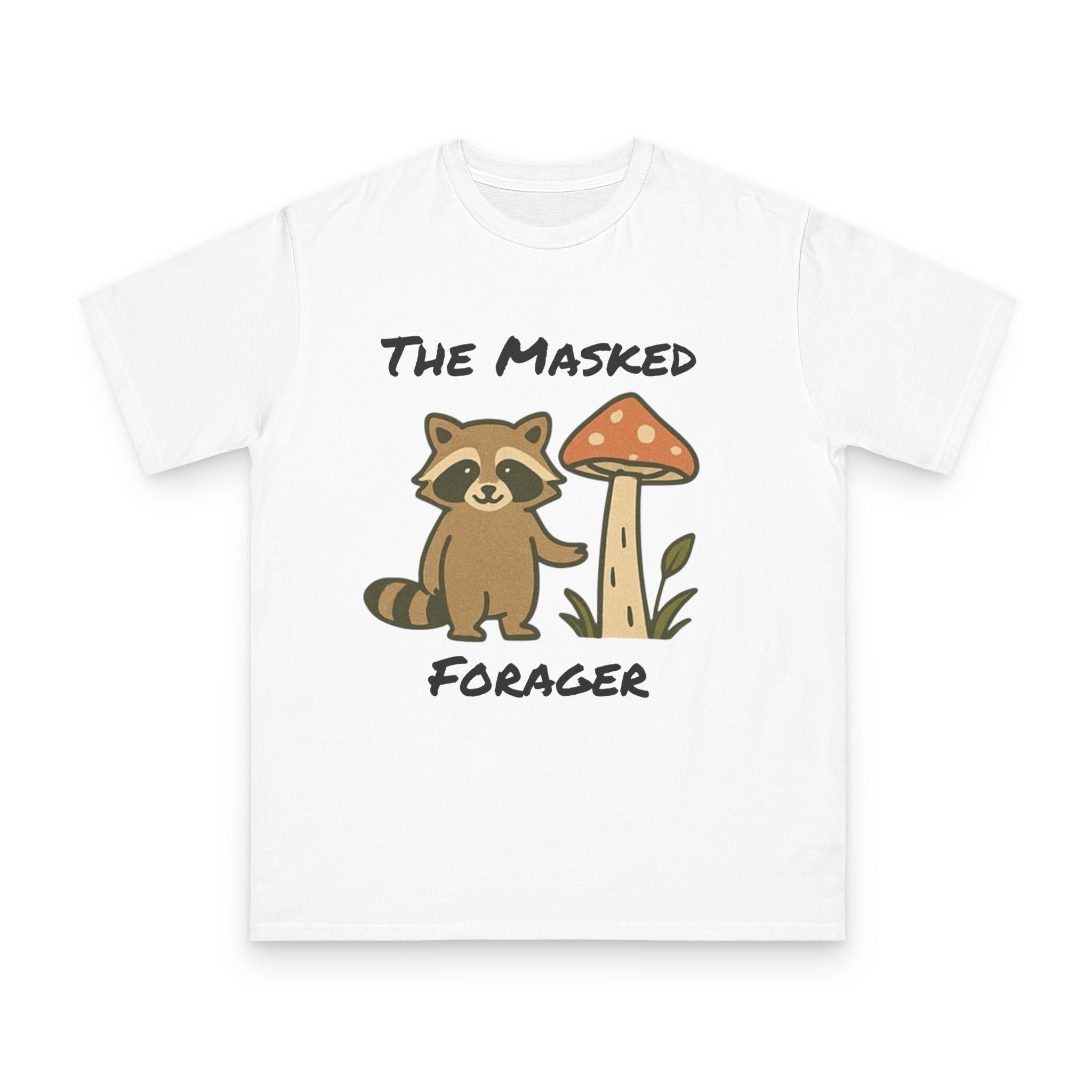 T-Shirt — The Masked Forager Raccoon Tee