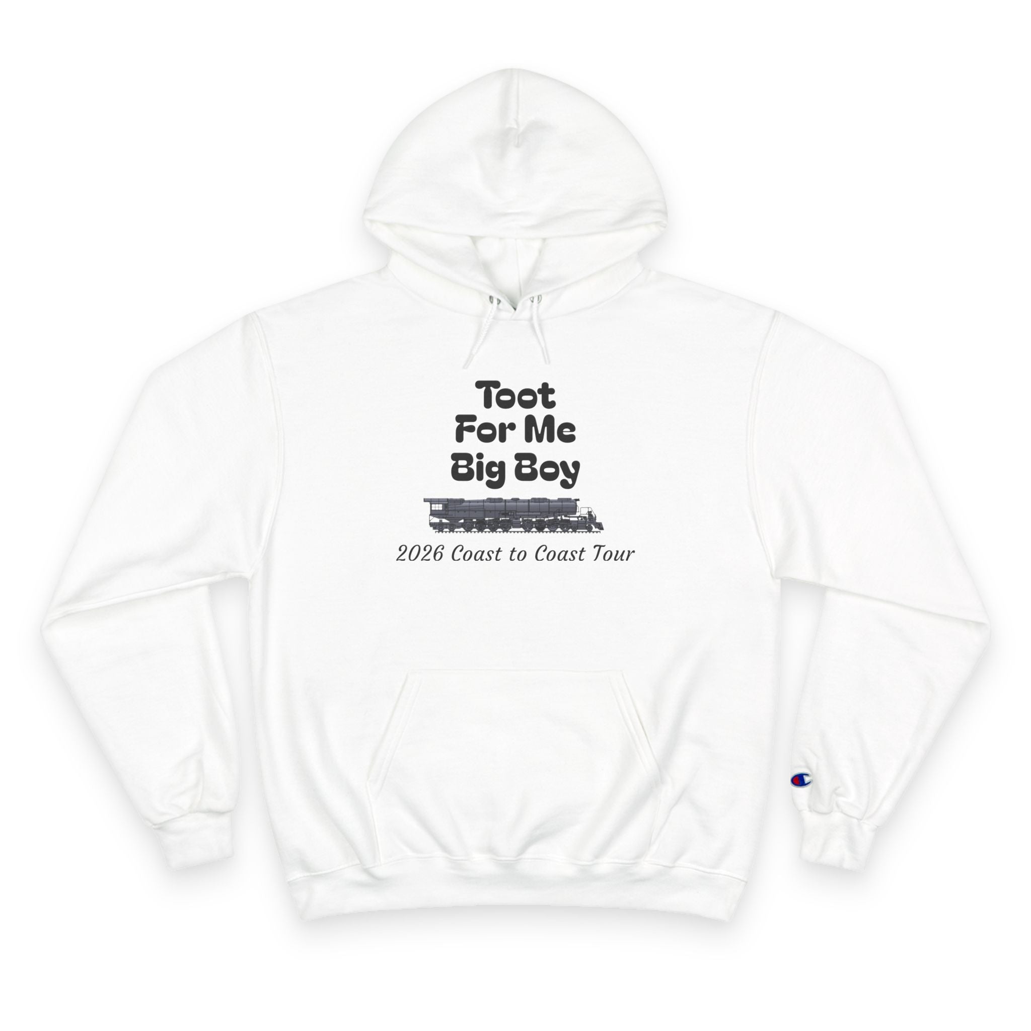 Toot For Me Big Boy Hoodie — Vintage Train Tour Pullover