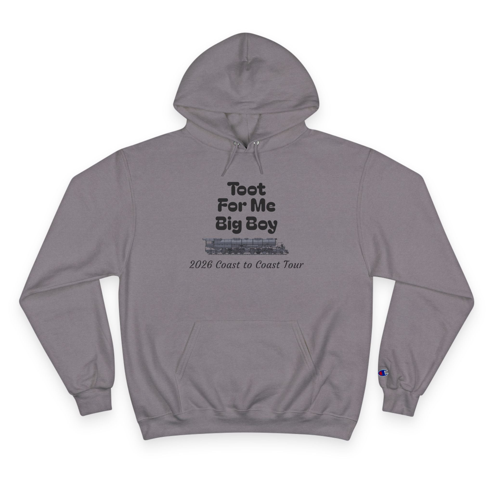 Toot For Me Big Boy Hoodie — Vintage Train Tour Pullover