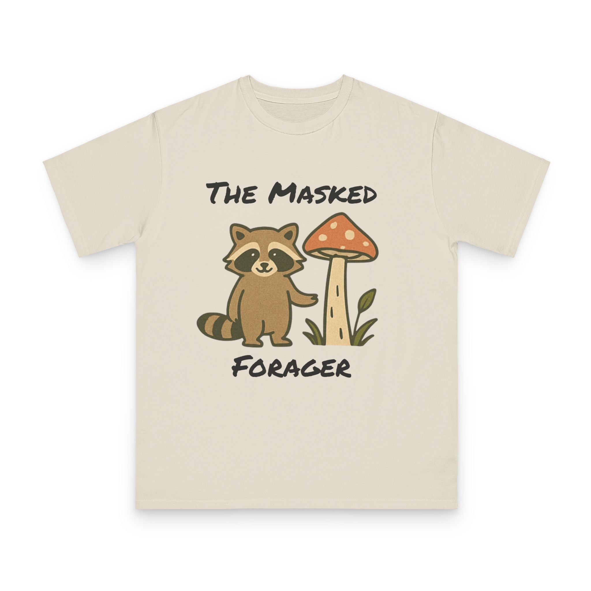 T-Shirt — The Masked Forager Raccoon Tee