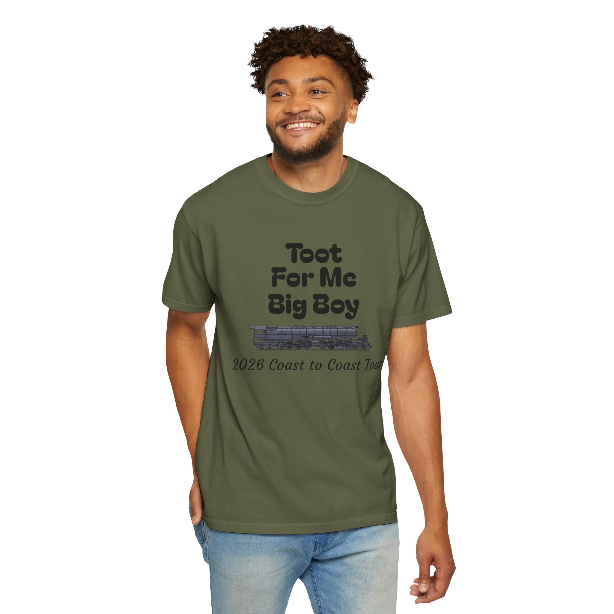 Toot For Me Big Boy Tour T-Shirt — 2026 Coast to Coast Train Tour Tee
