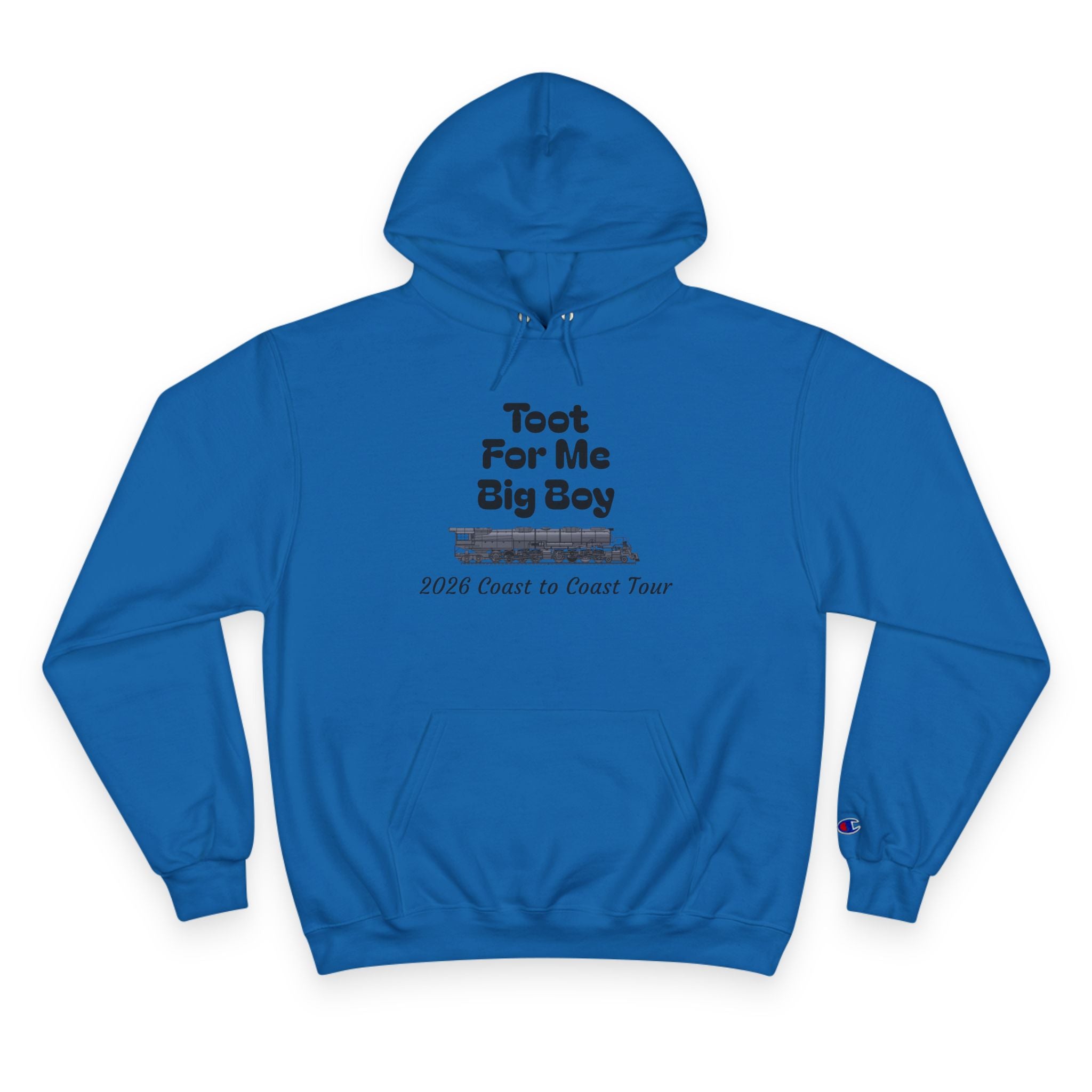 Toot For Me Big Boy Hoodie — Vintage Train Tour Pullover