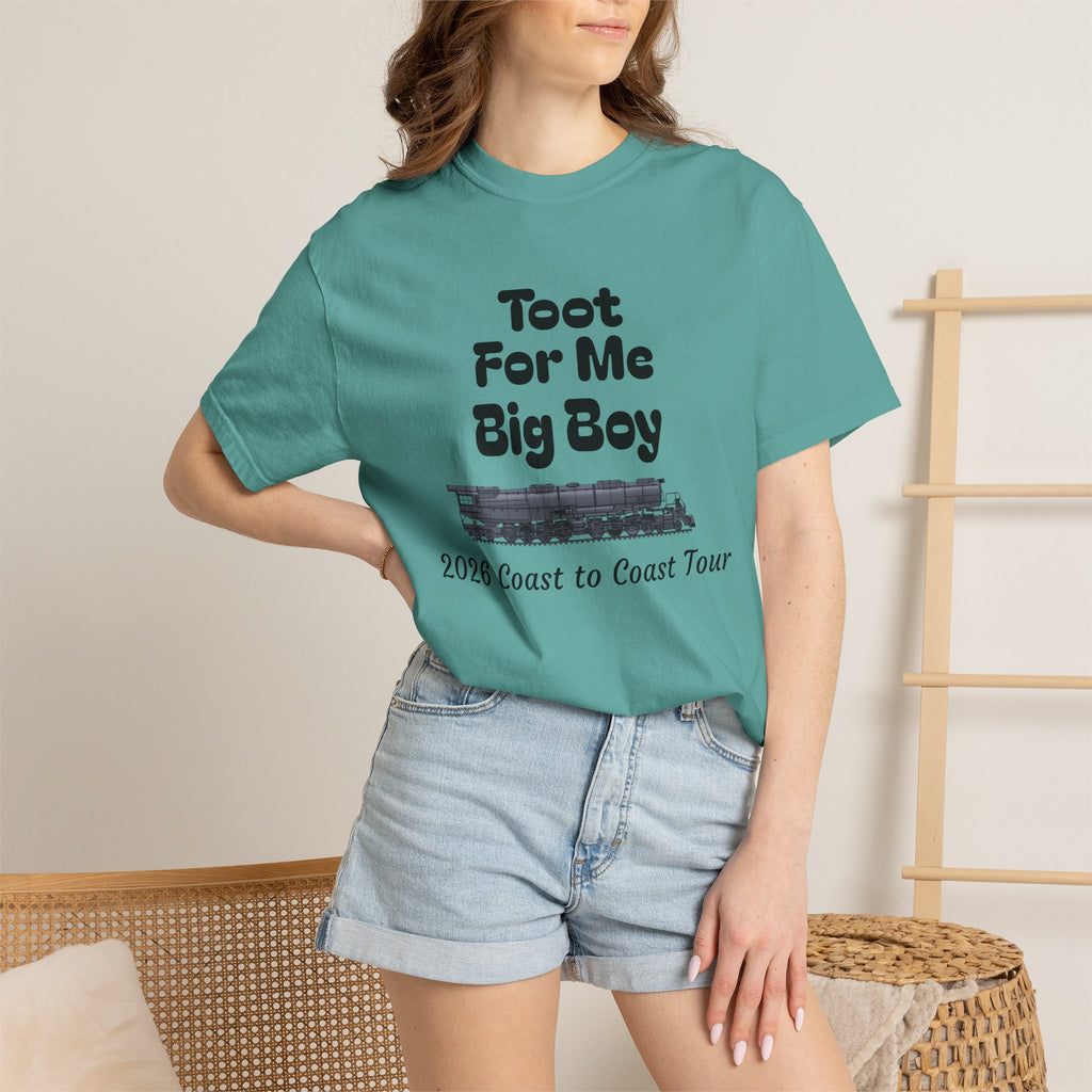 Toot For Me Big Boy Tour T-Shirt — 2026 Coast to Coast Train Tour Tee