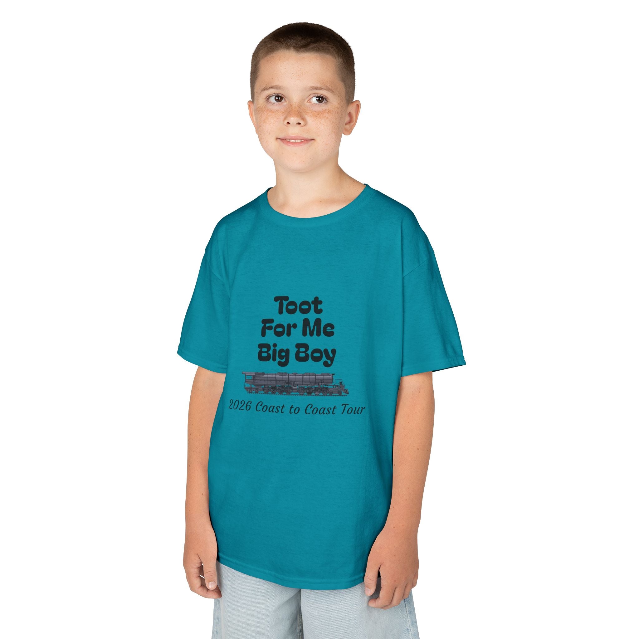 Kids Tee — “Toot For Me Big Boy” 2026 Coast to Coast Tour Graphic Shirt