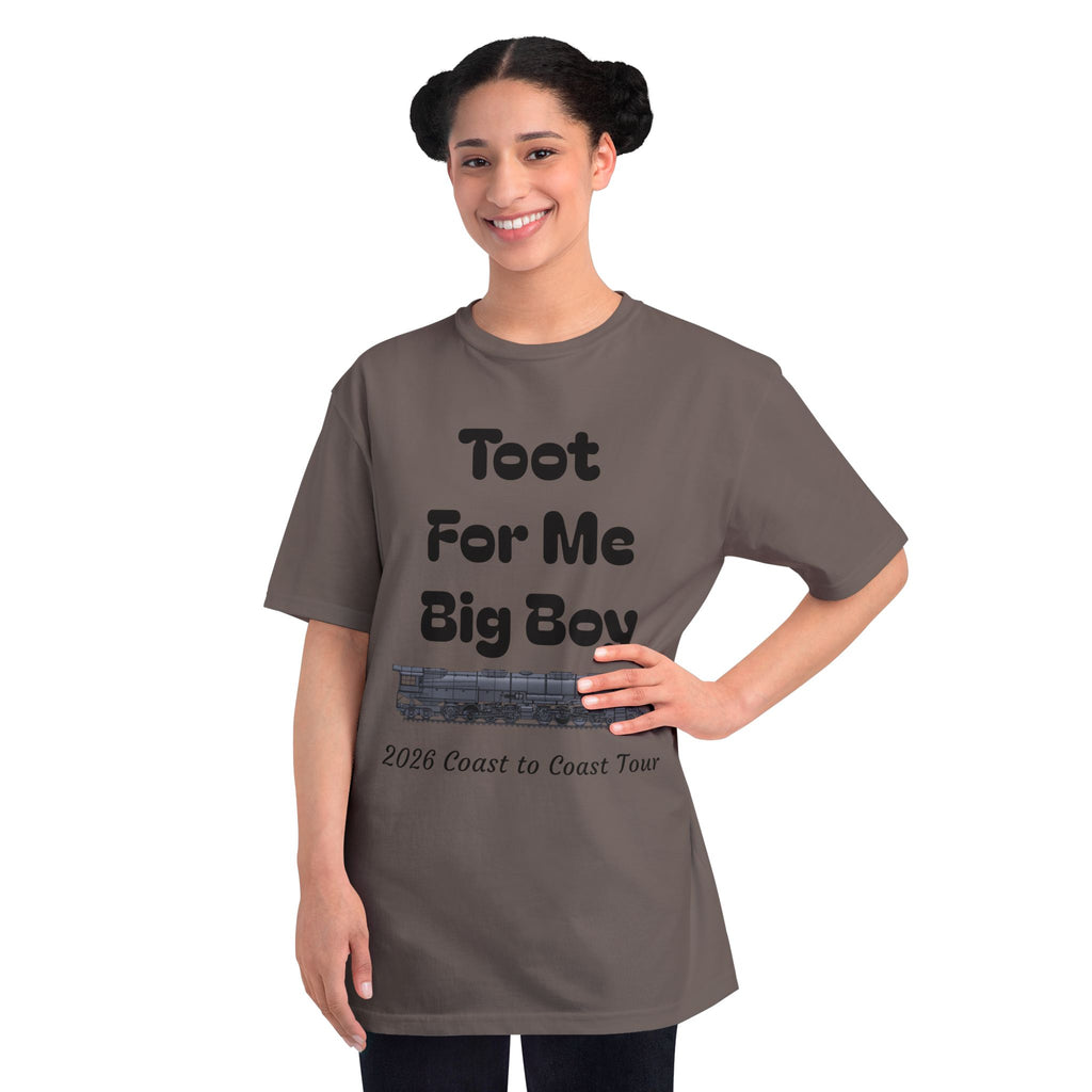 Toot For Me Big Boy Tour T-Shirt — Vintage Train 2026 Coast to Coast Tee