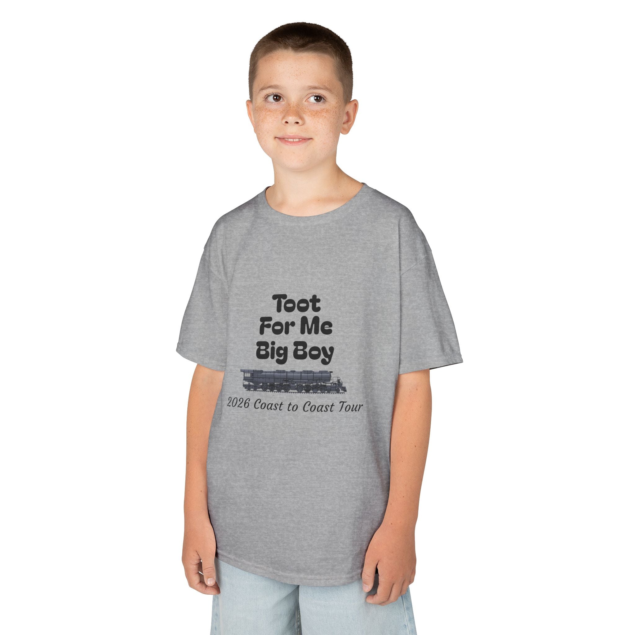 Kids Tee — “Toot For Me Big Boy” 2026 Coast to Coast Tour Graphic Shirt