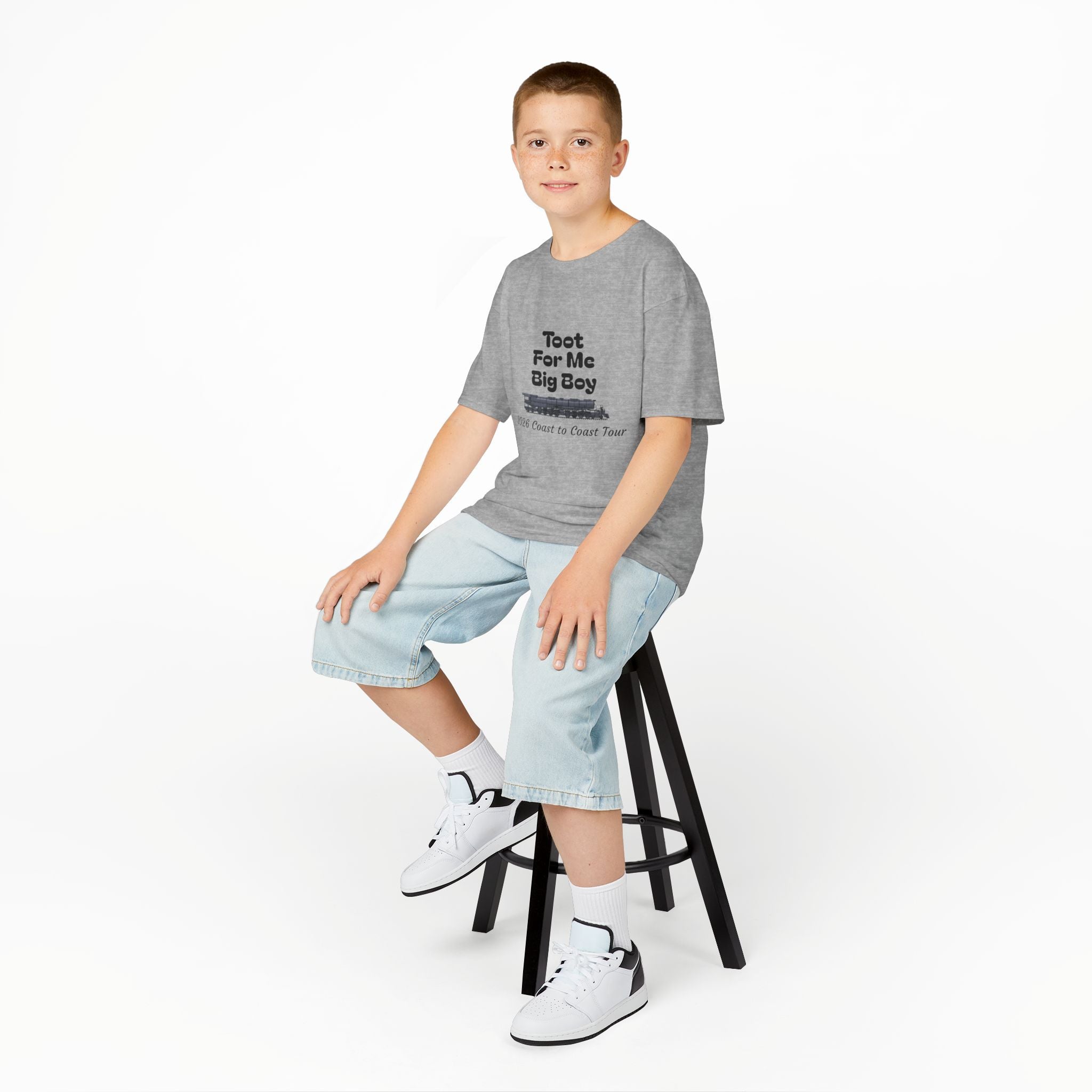 Kids Tee — “Toot For Me Big Boy” 2026 Coast to Coast Tour Graphic Shirt