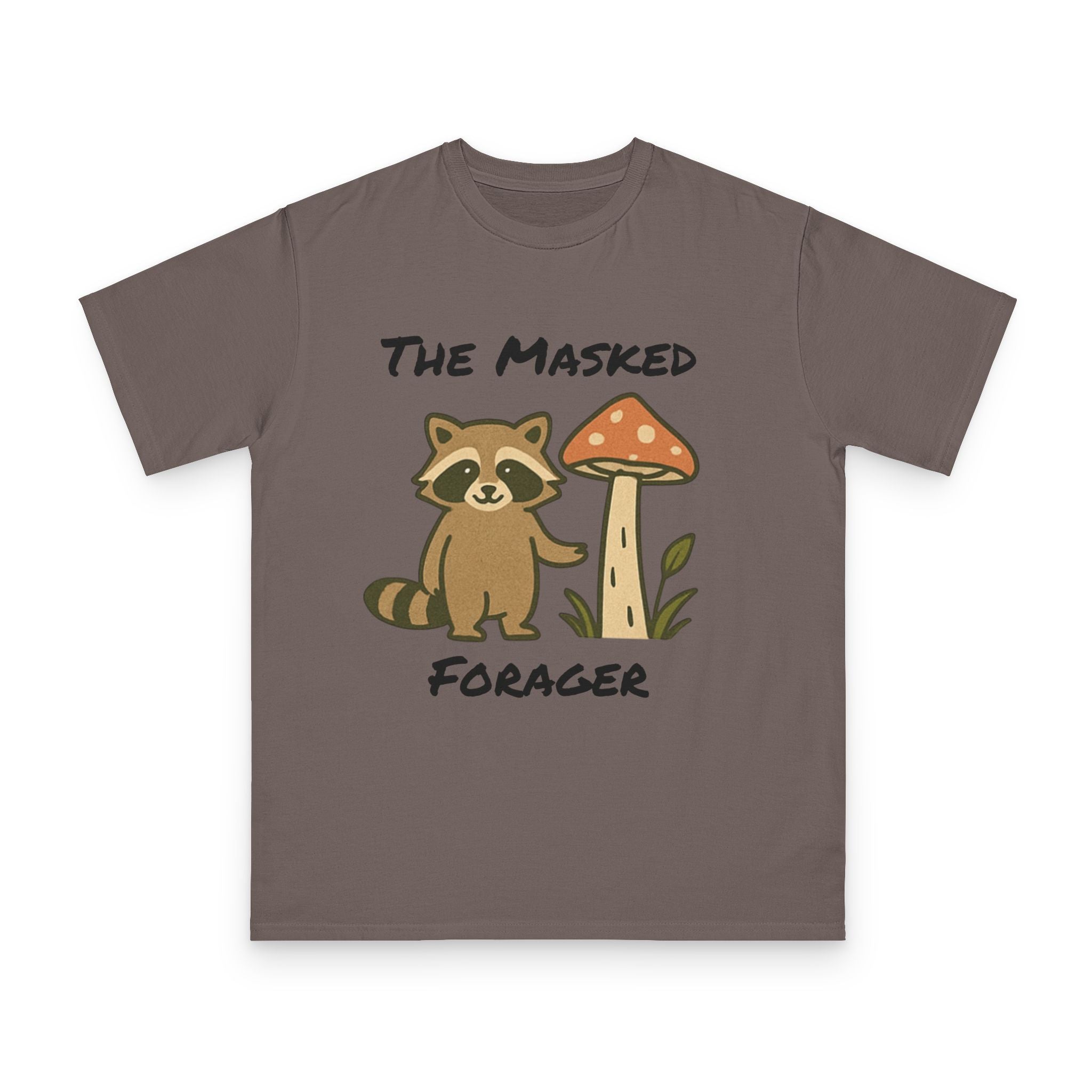 T-Shirt — The Masked Forager Raccoon Tee