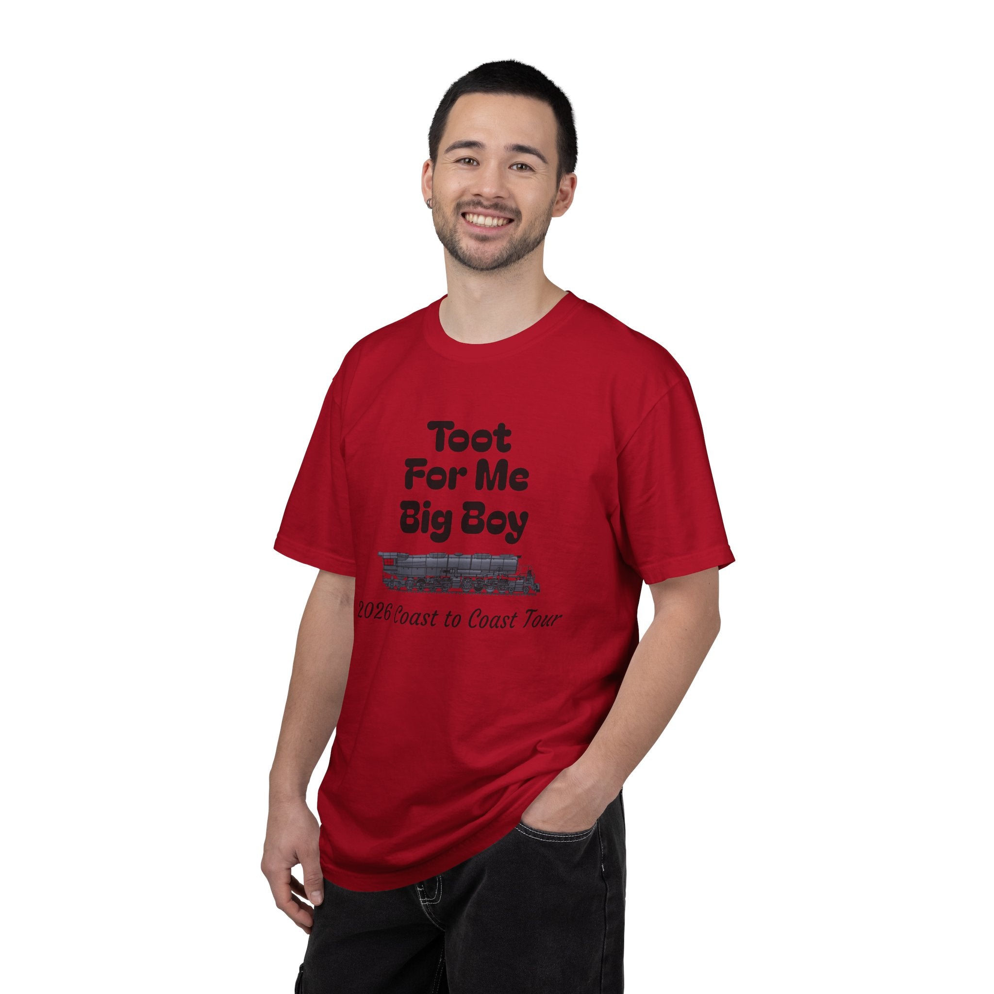 Toot For Me Big Boy Tour T-Shirt — 2026 Coast to Coast Train Tour Tee