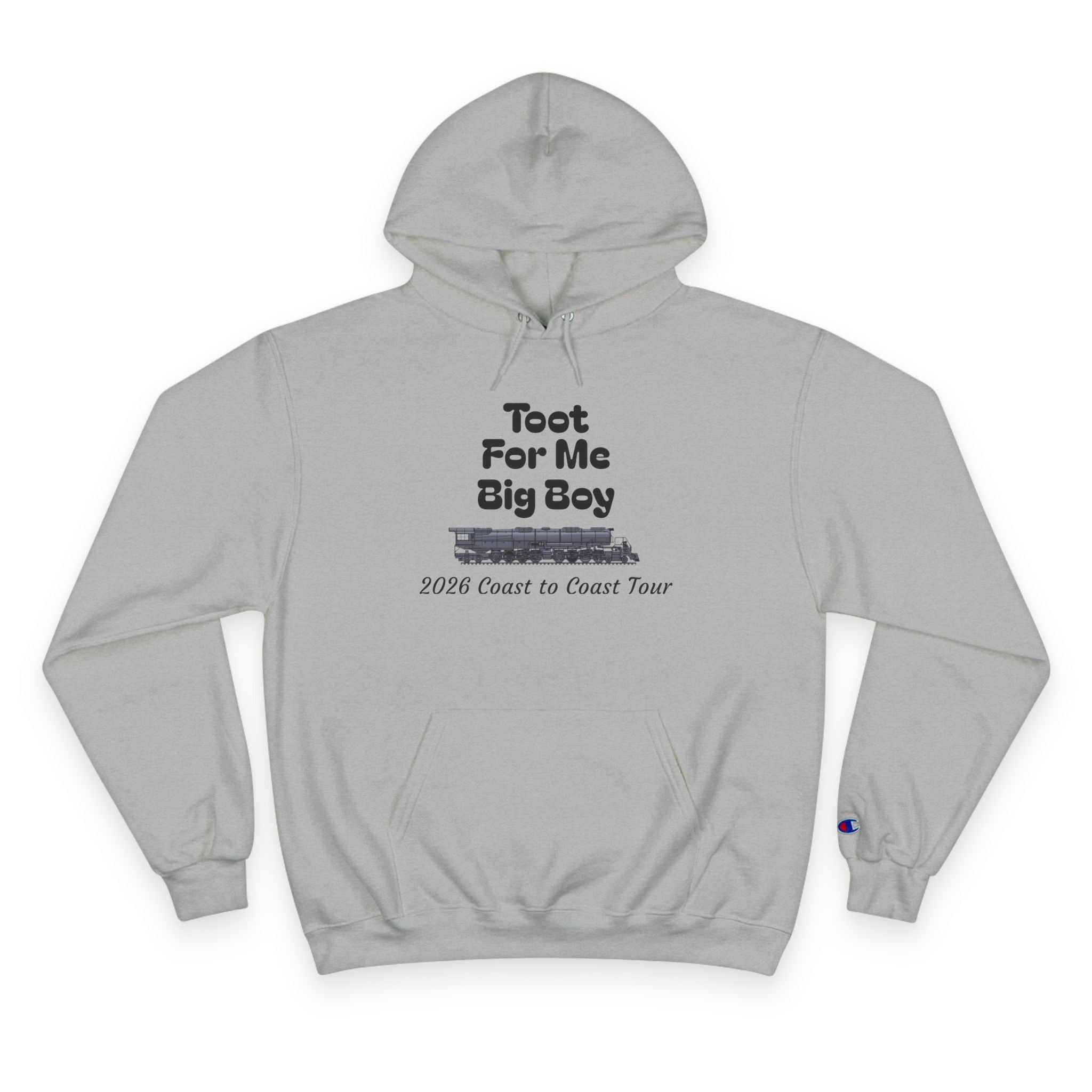 Toot For Me Big Boy Hoodie — Vintage Train Tour Pullover