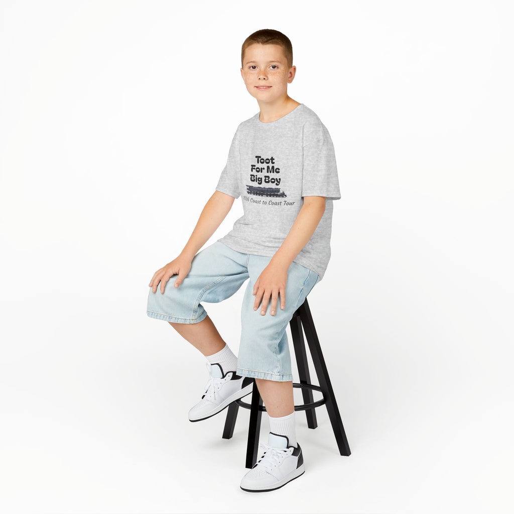 Kids Tee — “Toot For Me Big Boy” 2026 Coast to Coast Tour Graphic Shirt