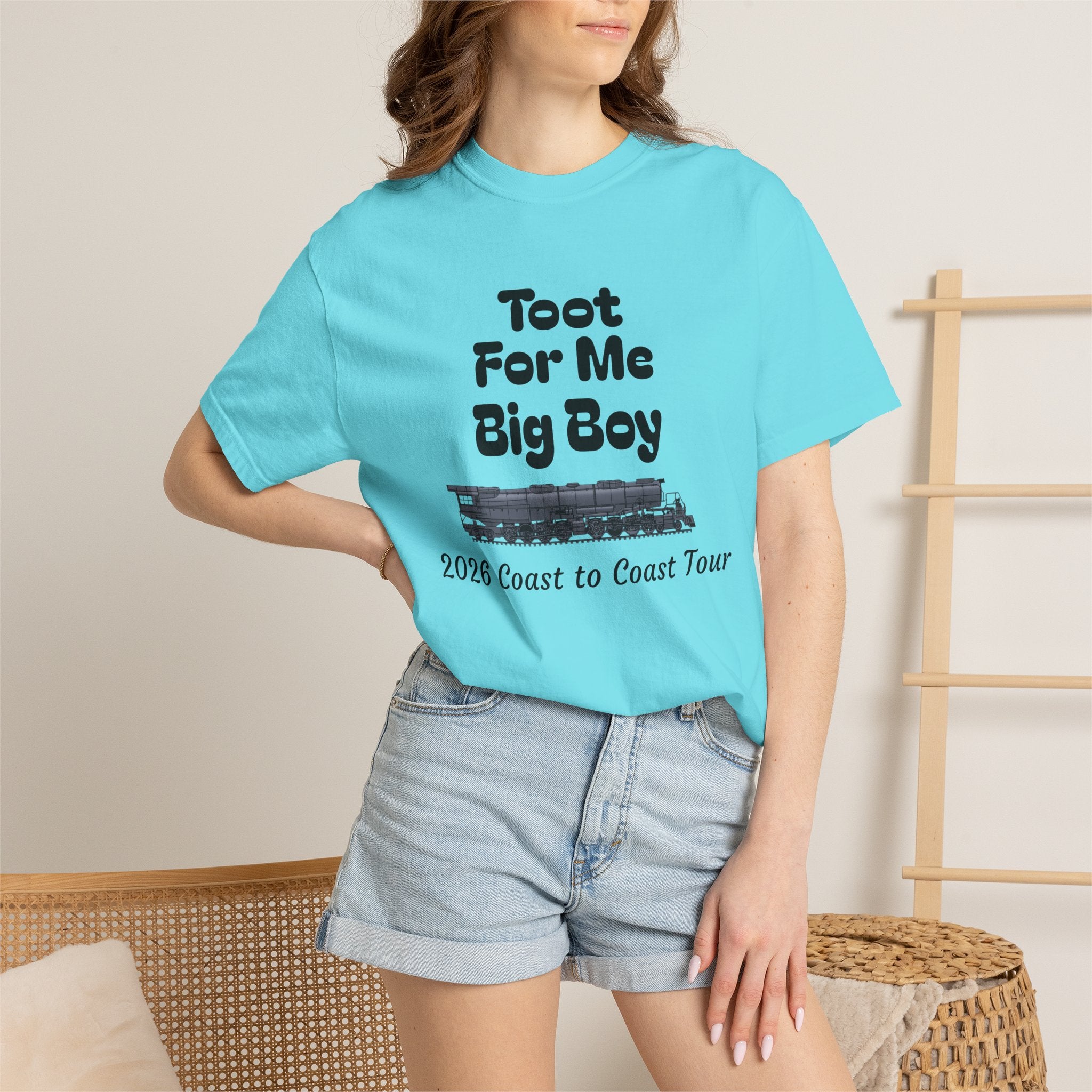 Toot For Me Big Boy Tour T-Shirt — 2026 Coast to Coast Train Tour Tee