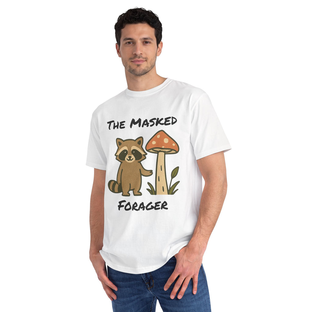 T-Shirt — The Masked Forager Raccoon Tee