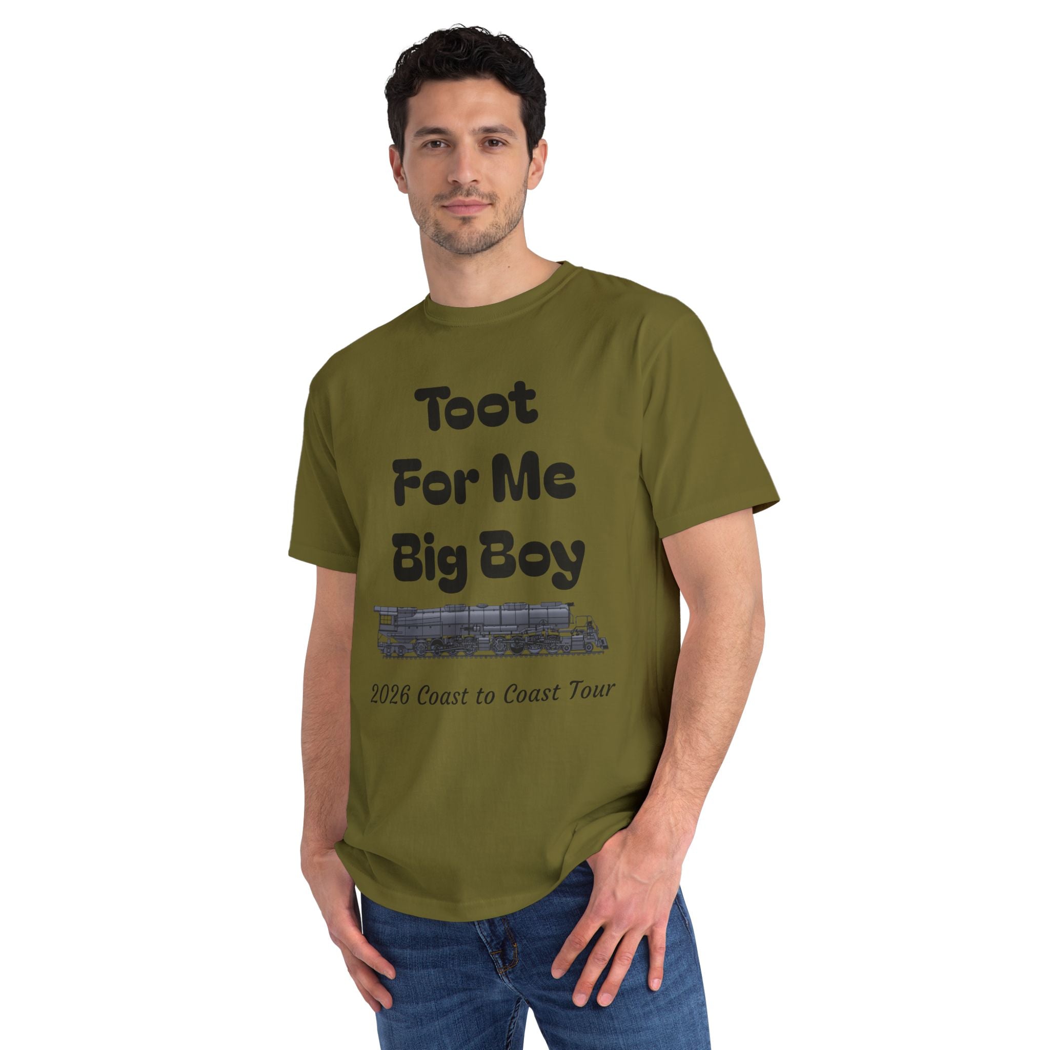 Toot For Me Big Boy Tour T-Shirt — Vintage Train 2026 Coast to Coast Tee