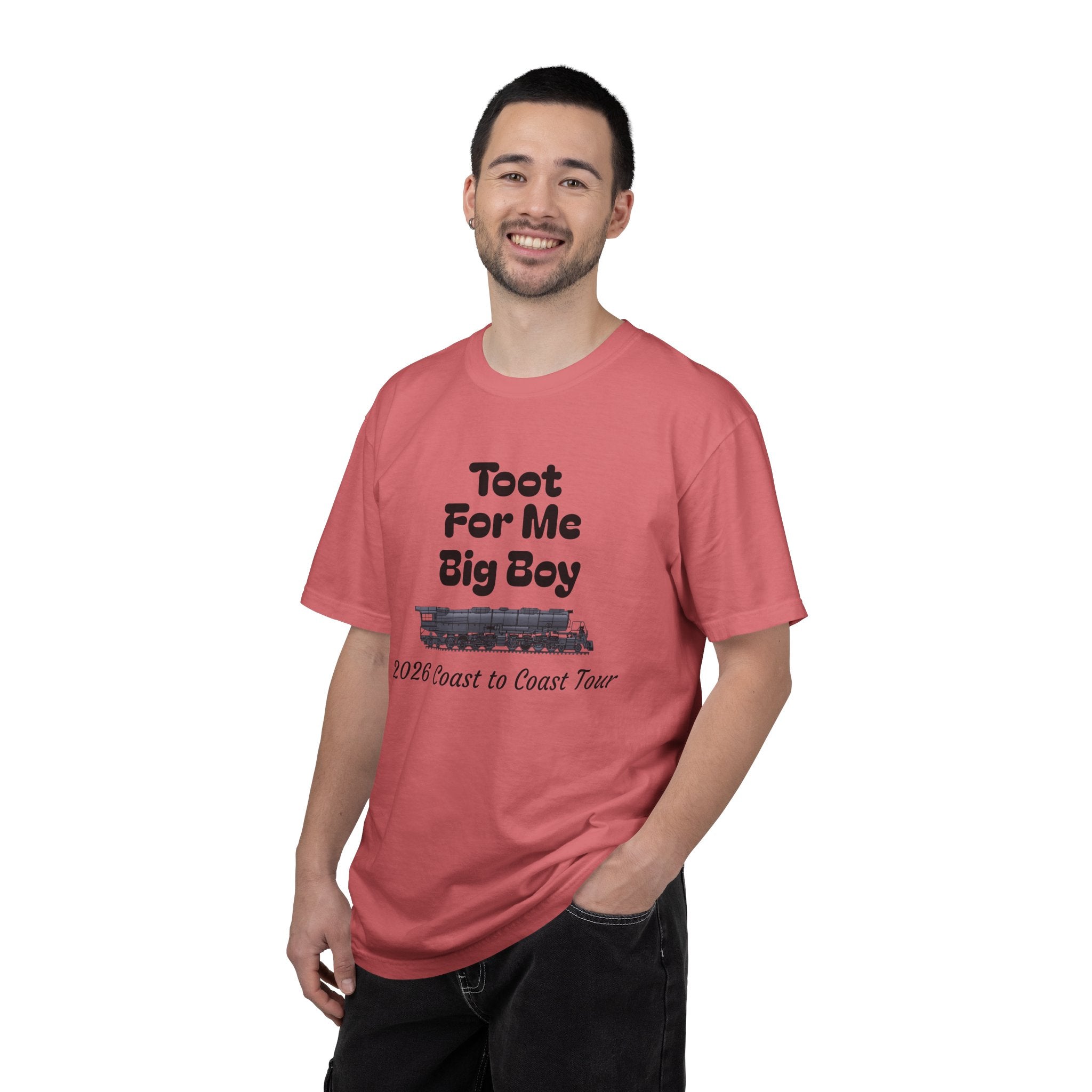 Toot For Me Big Boy Tour T-Shirt — 2026 Coast to Coast Train Tour Tee