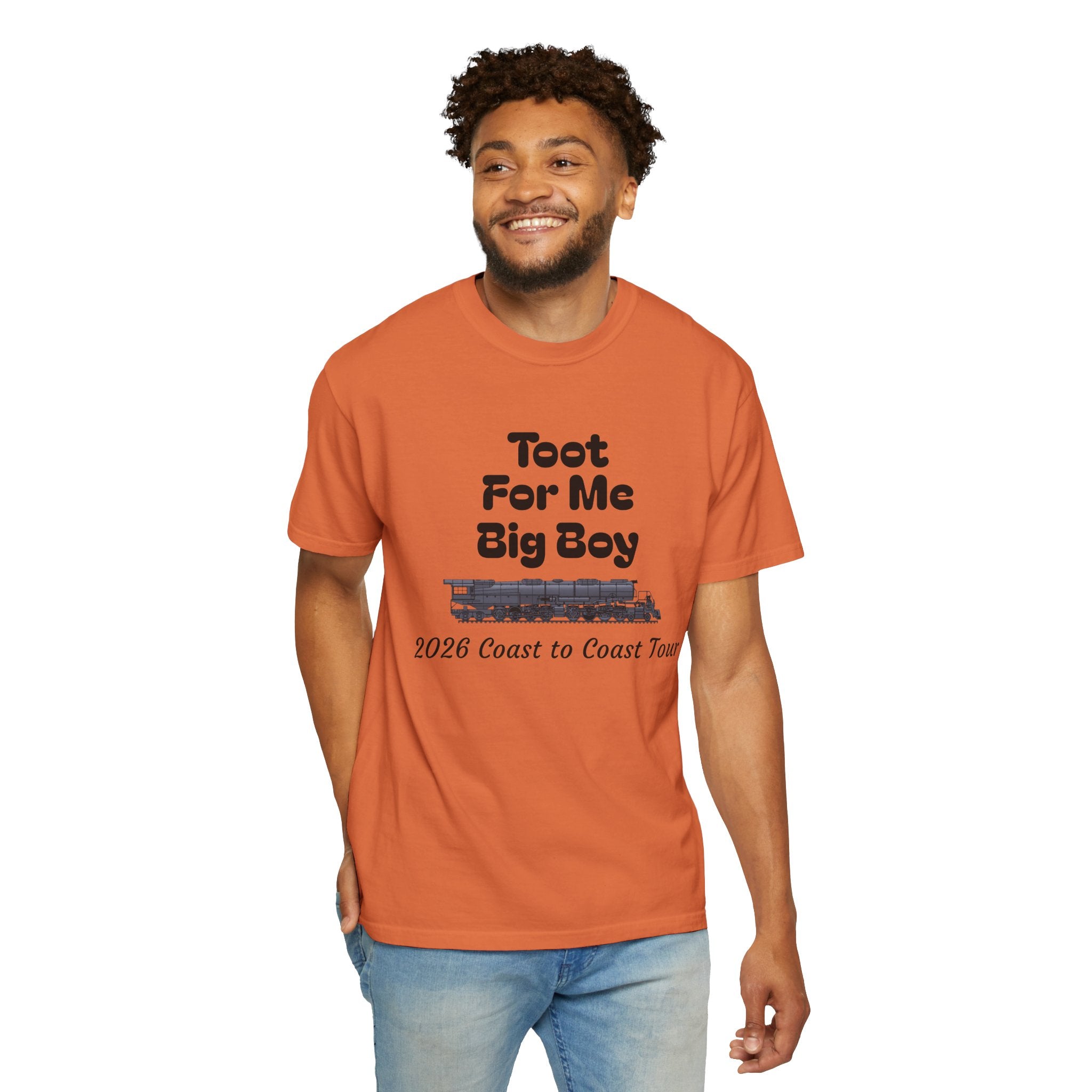 Toot For Me Big Boy Tour T-Shirt — 2026 Coast to Coast Train Tour Tee