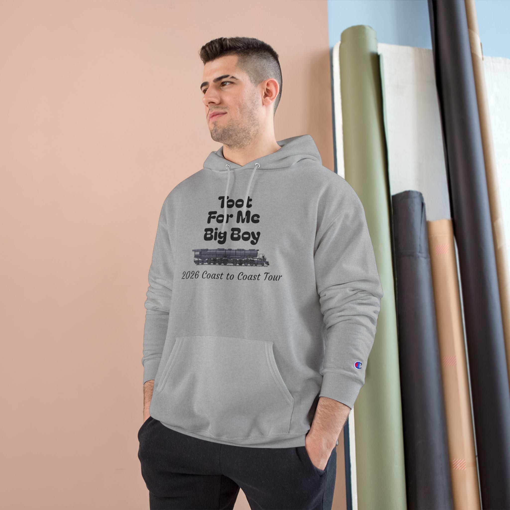 Toot For Me Big Boy Hoodie — Vintage Train Tour Pullover