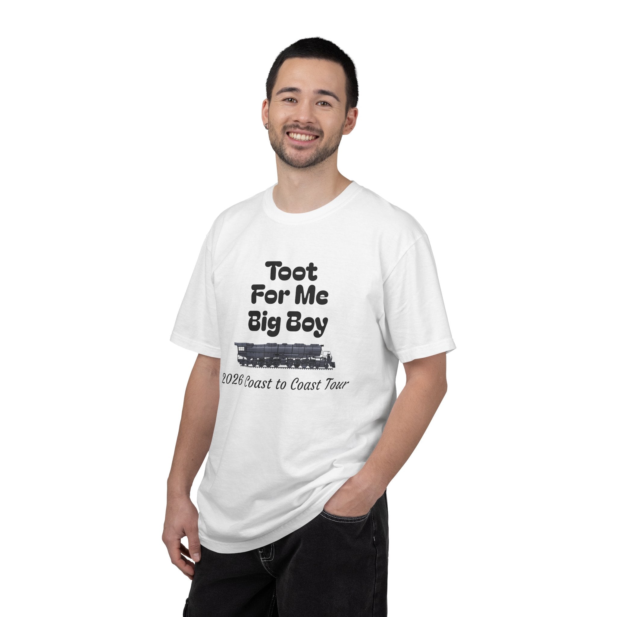 Toot For Me Big Boy Tour T-Shirt — 2026 Coast to Coast Train Tour Tee