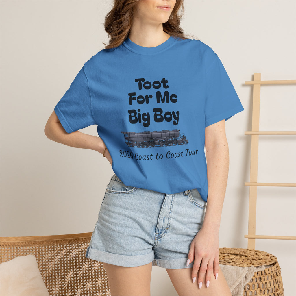 Toot For Me Big Boy Tour T-Shirt — 2026 Coast to Coast Train Tour Tee