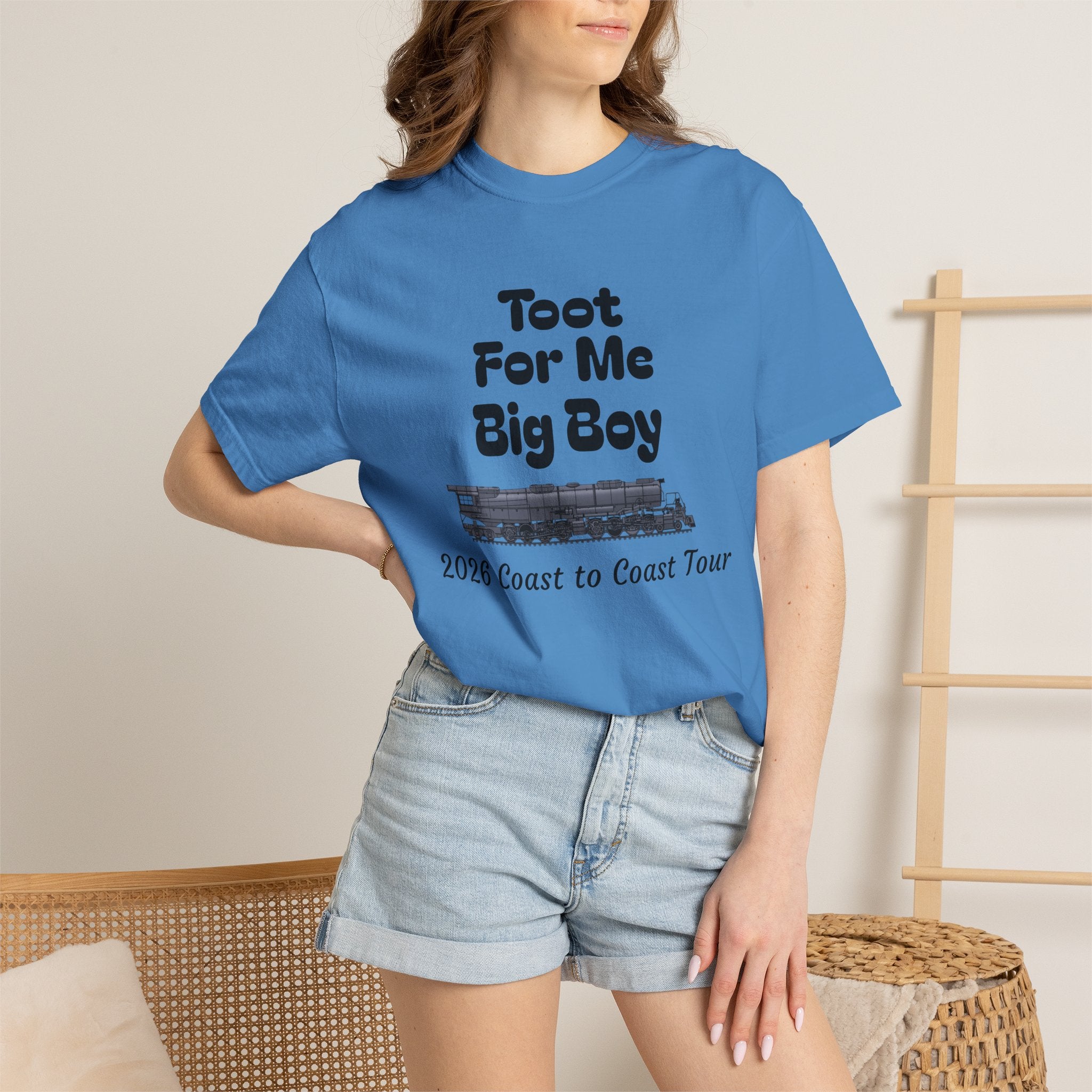 Toot For Me Big Boy Tour T-Shirt — 2026 Coast to Coast Train Tour Tee